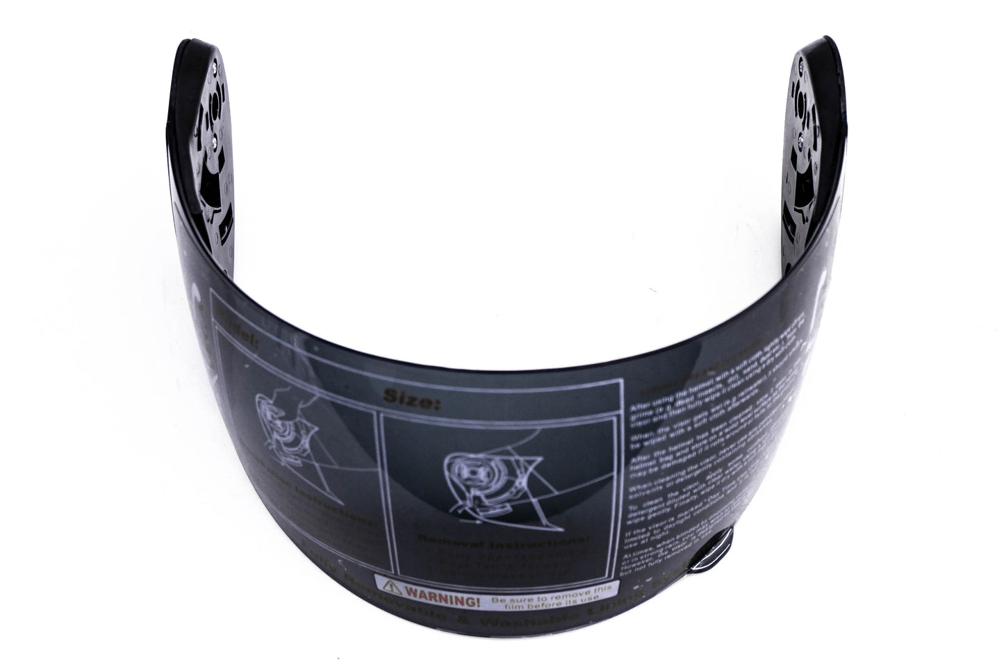 Vega WS-10 Tinted Helmet Shield With Pivots NOS