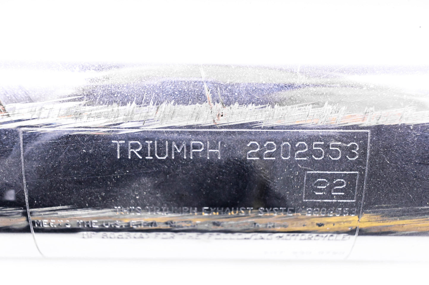 OEM Triumph 2202553 Bonneville Exhaust Muffler