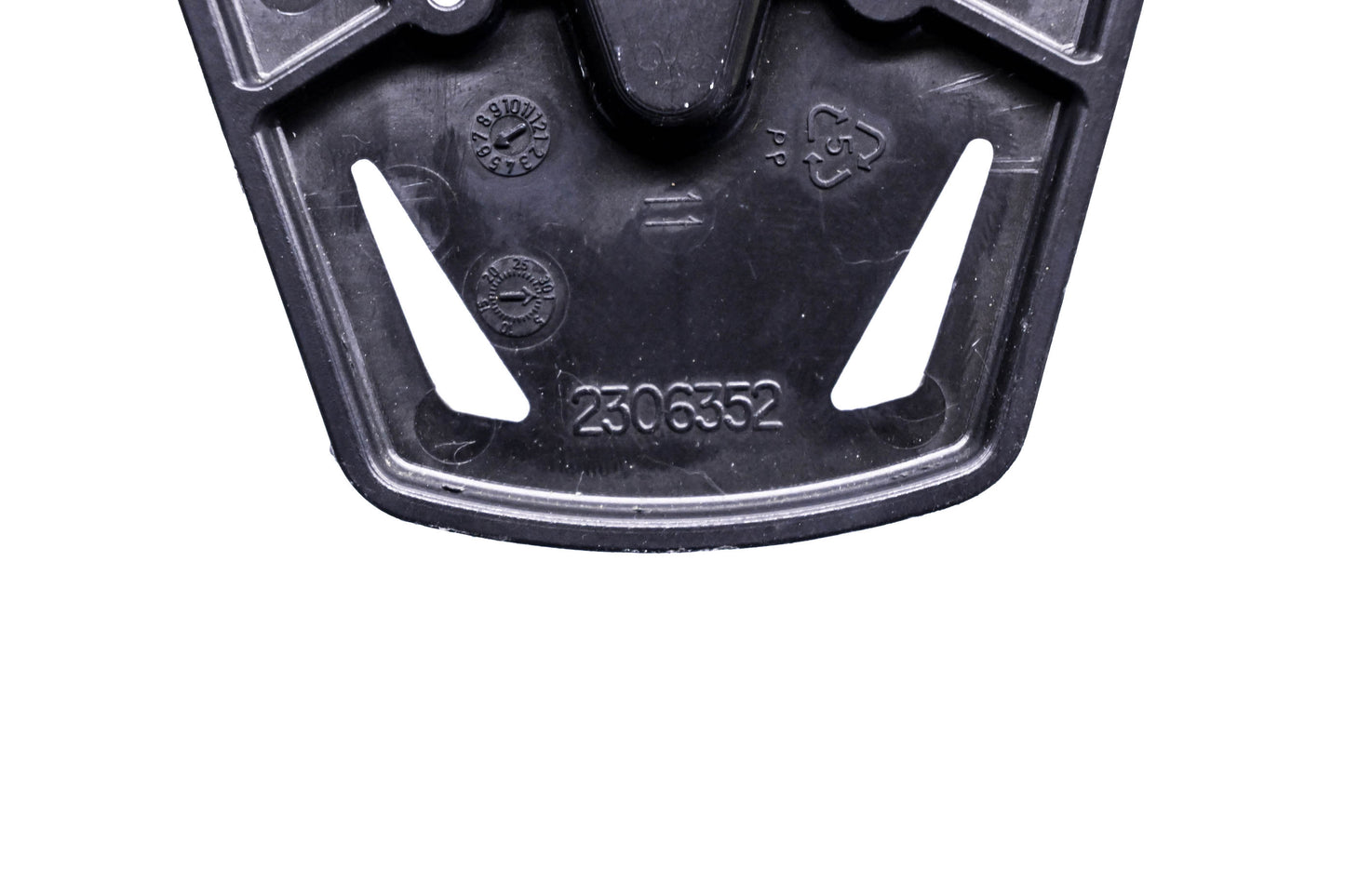 OEM Triumph T2306352 Rear Number Plate Bracket