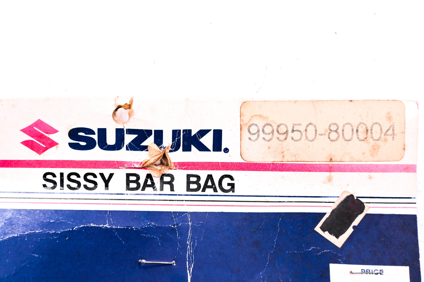 New OEM Suzuki 99950-80004 Sissy Bar Bag NOS