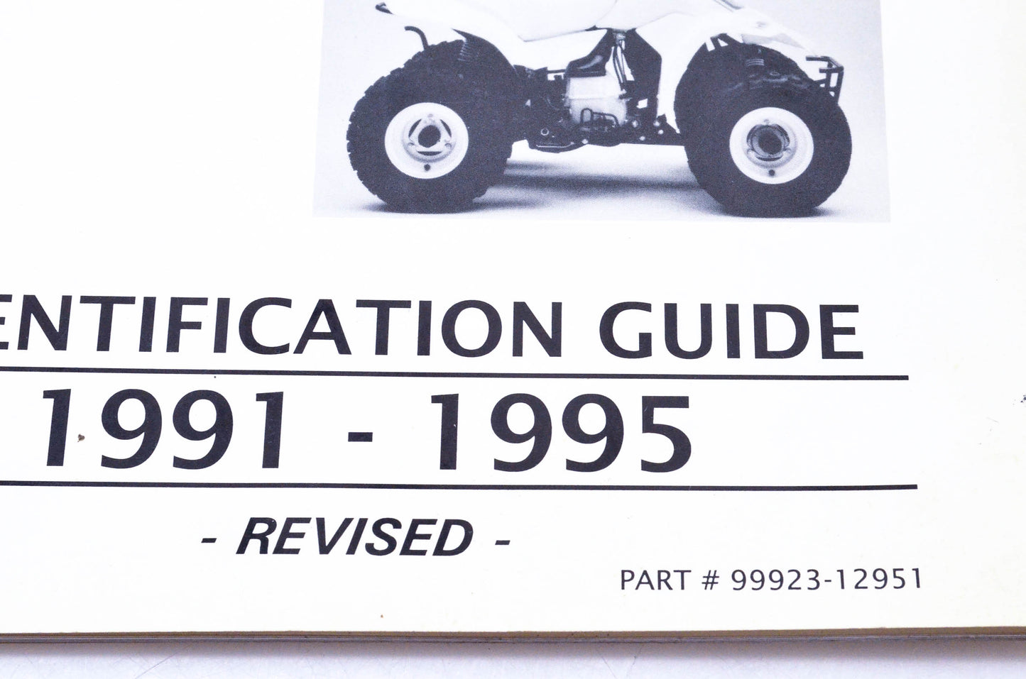 OEM Suzuki 99923-12951 1991-1995 Model Identification Guide