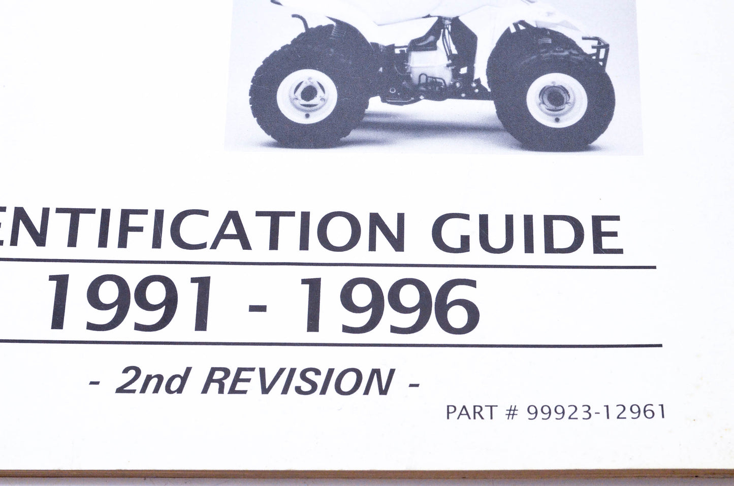 OEM Suzuki 99923-12961 1991-1996 Model Identification Guide