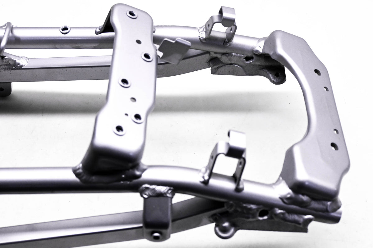 New OEM Suzuki 41200-16G00 SV650 Silver Seat Rail Subframe NOS