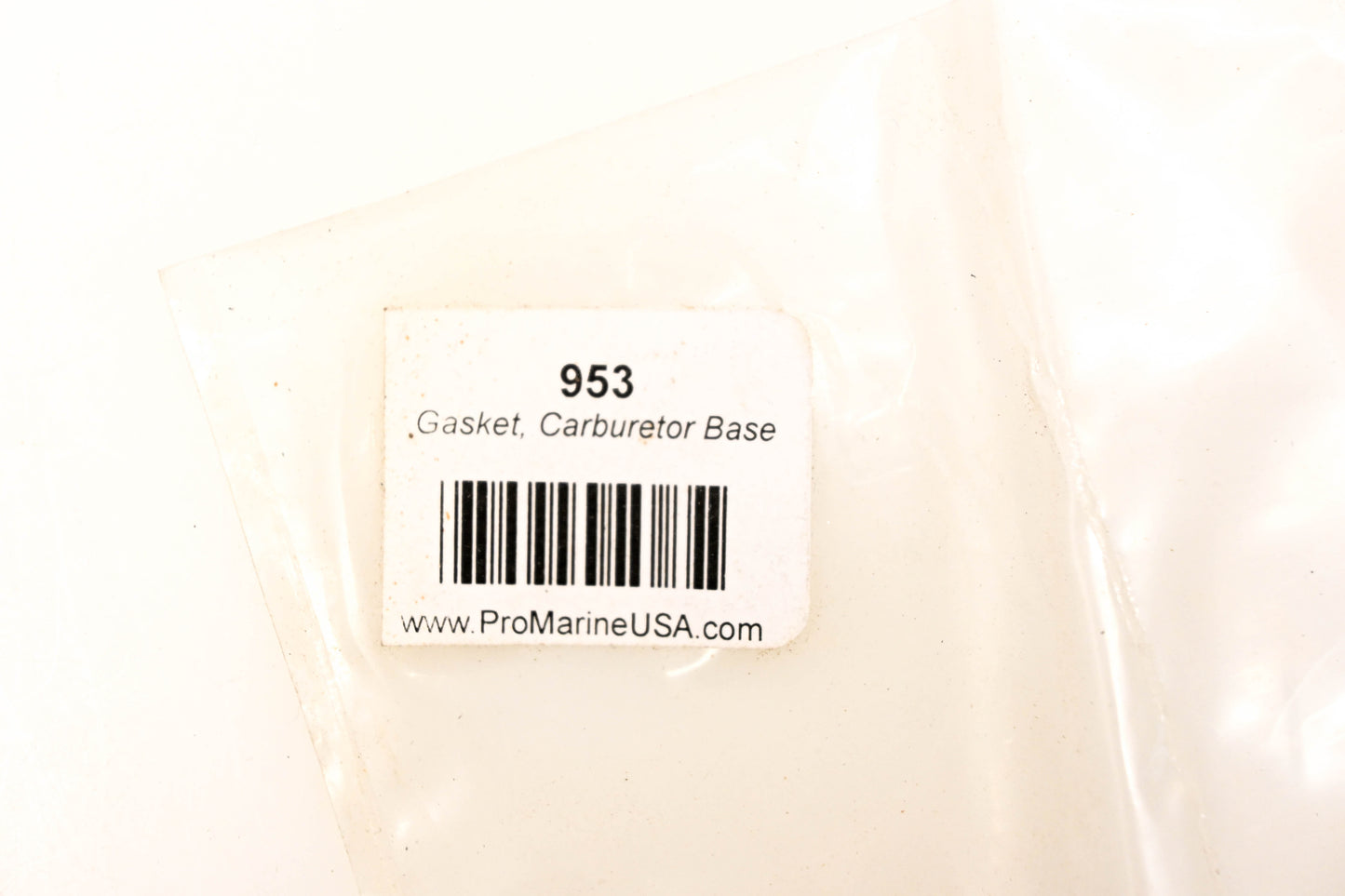 Pro Marine 953 Carburetor Base Gasket NOS