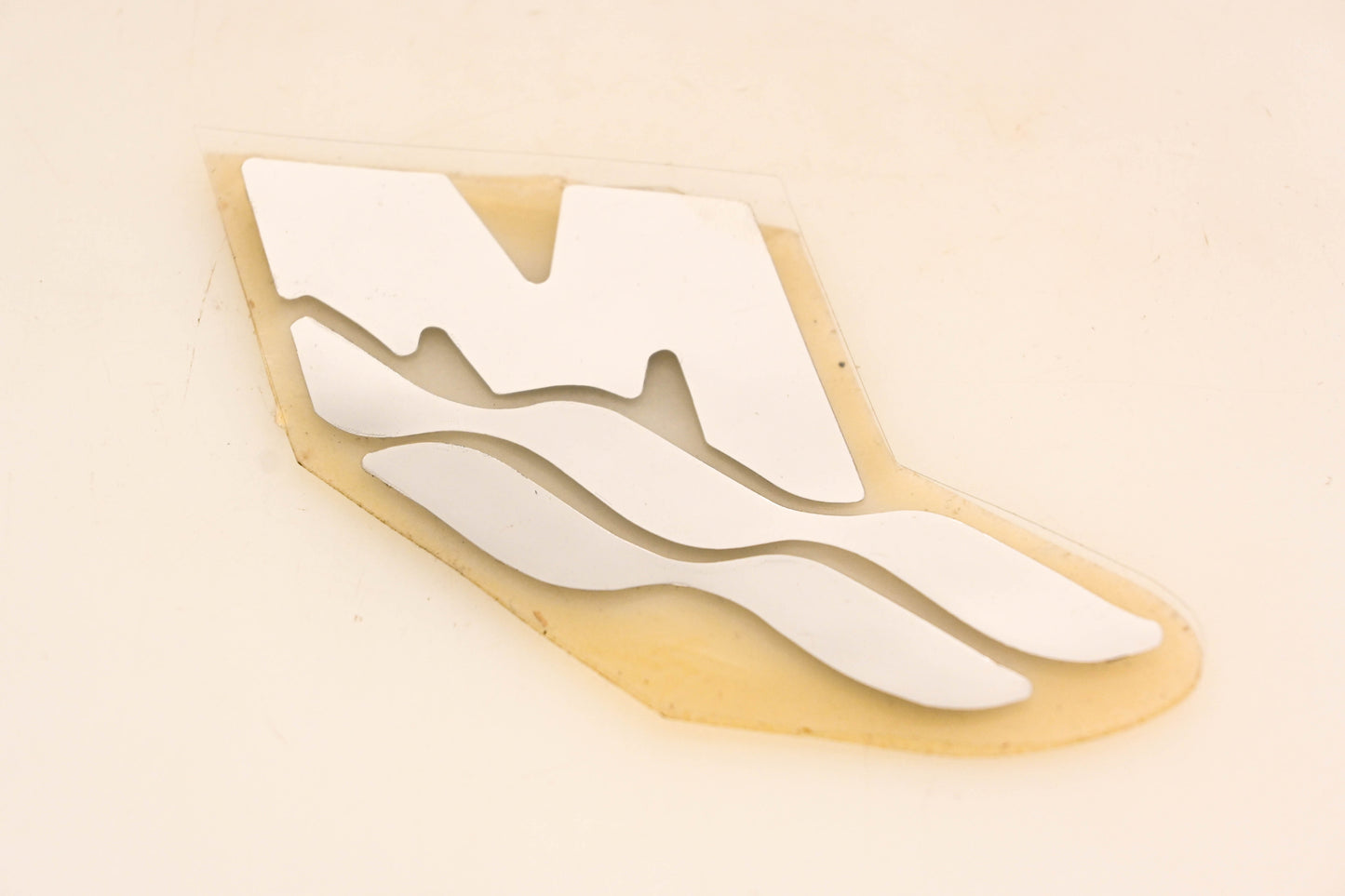 Aftermarket AG017-12 Raised Gel M Logo Decal NOS