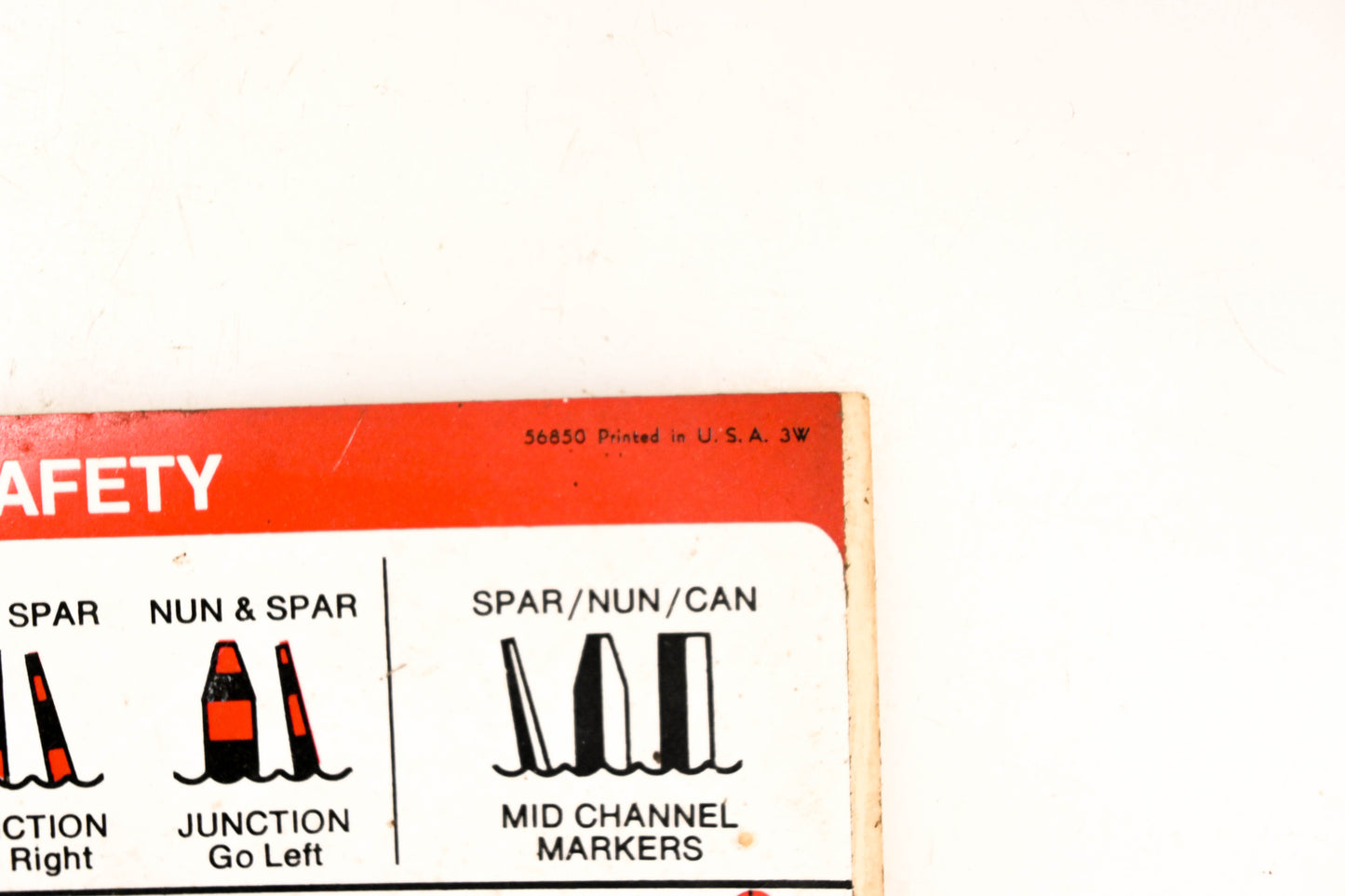 Champion 56850 Seamanship Safety Decal NOS