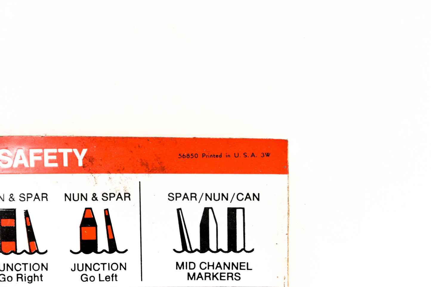 Champion 56850 Seamanship Safety Decal NOS