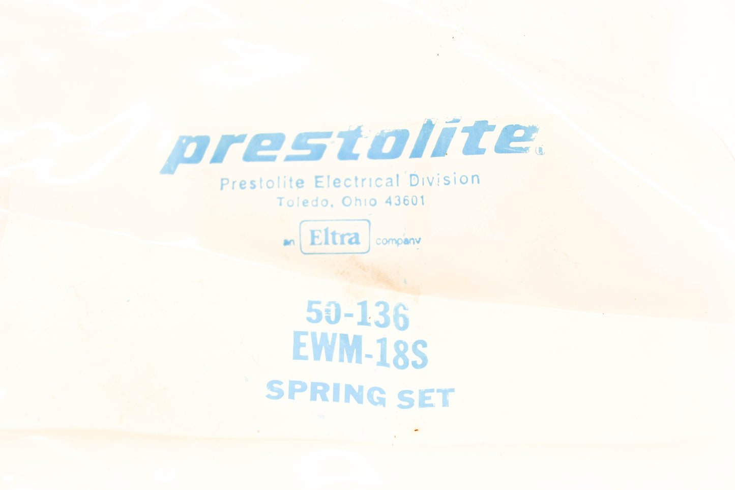 Prestolite 50-136, EWM-18S, 380751 Springs Qty 2 NOS