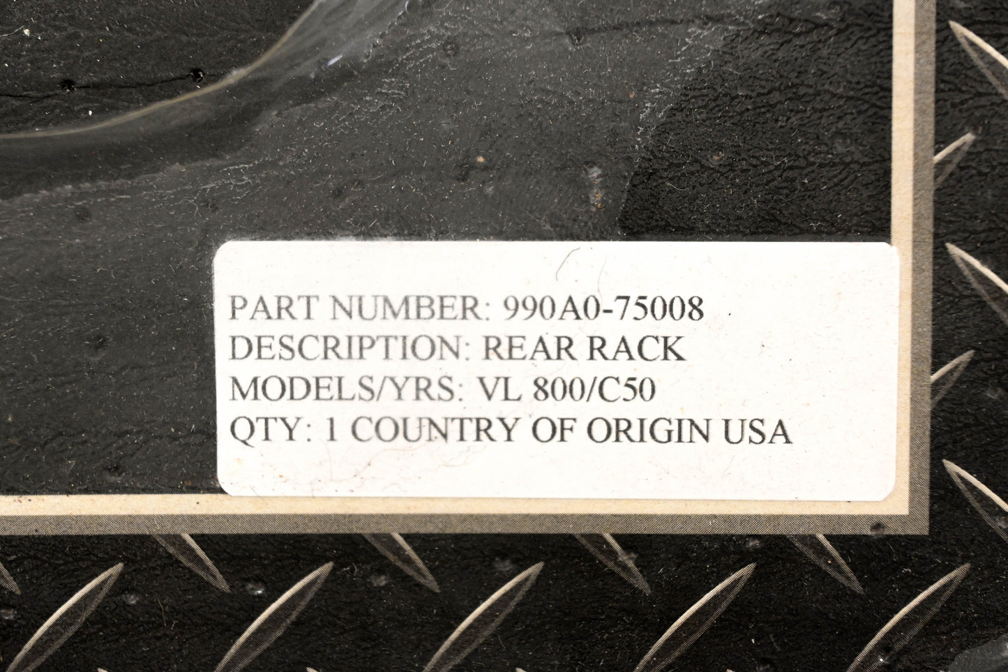 OEM Suzuki 990A0-75008 Rear Rack Bar