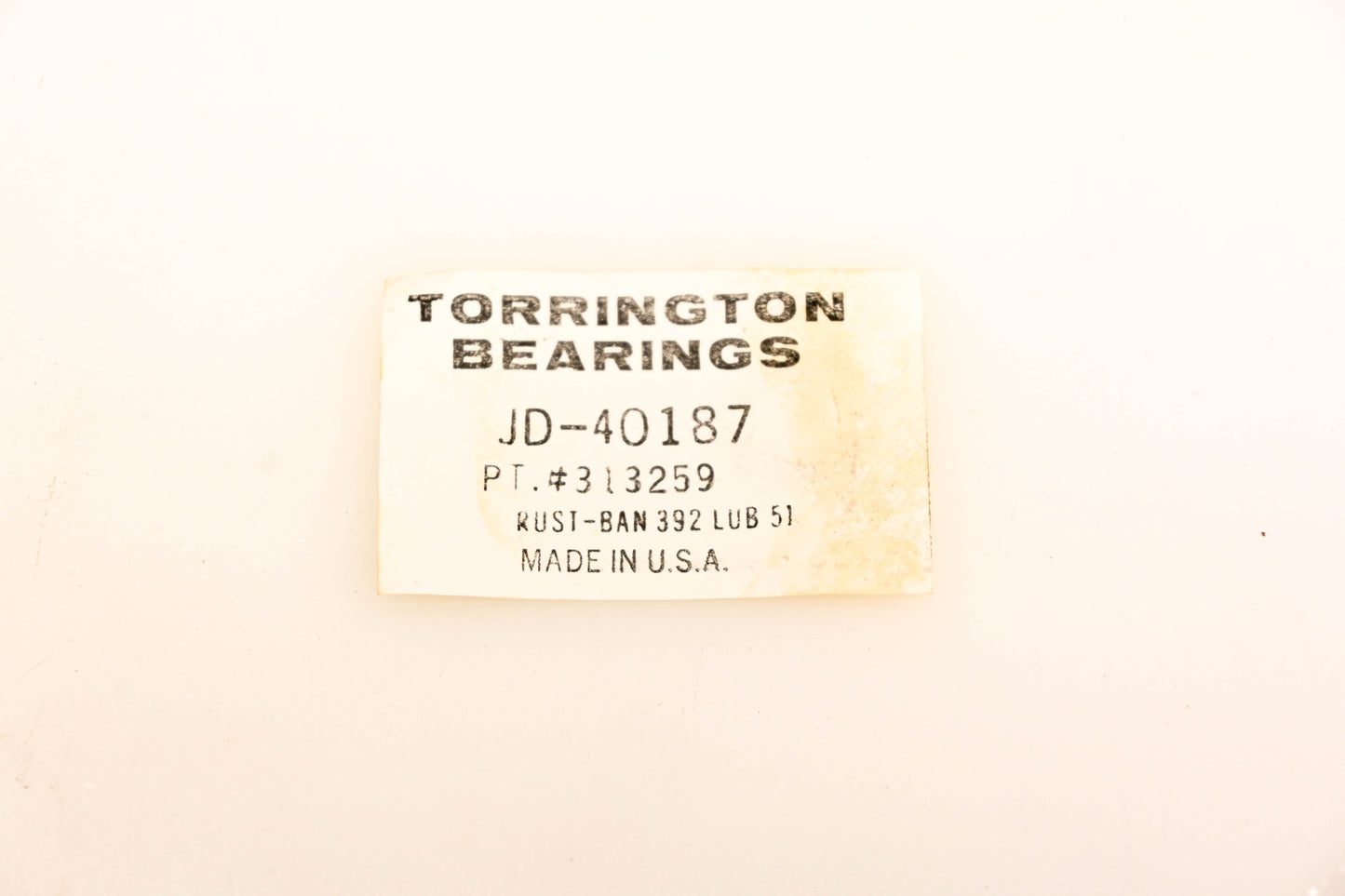 Torrington JD-40187, 313259 Washer NOS