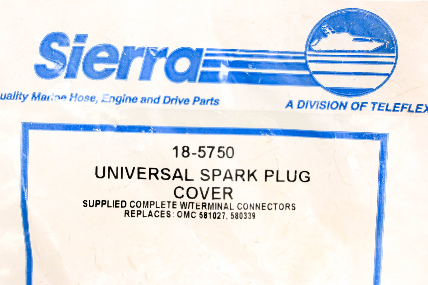 Sierra 18-5750, 581027, 580339 Universal Spark Plug Covers NOS