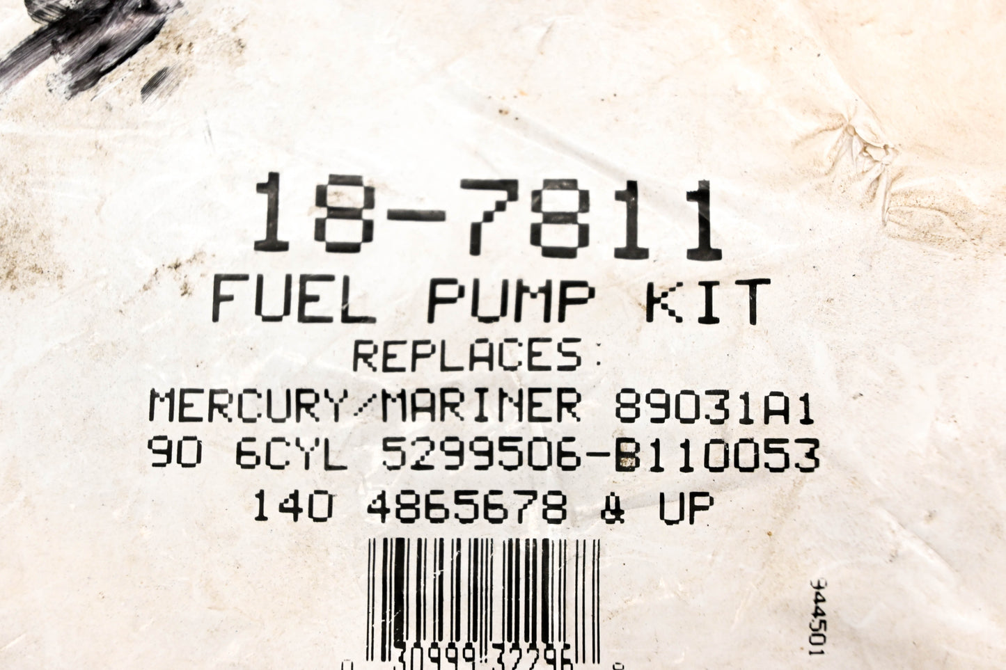 Sierra 18--7811, 89031A1 Fuel Pump Repair NOS