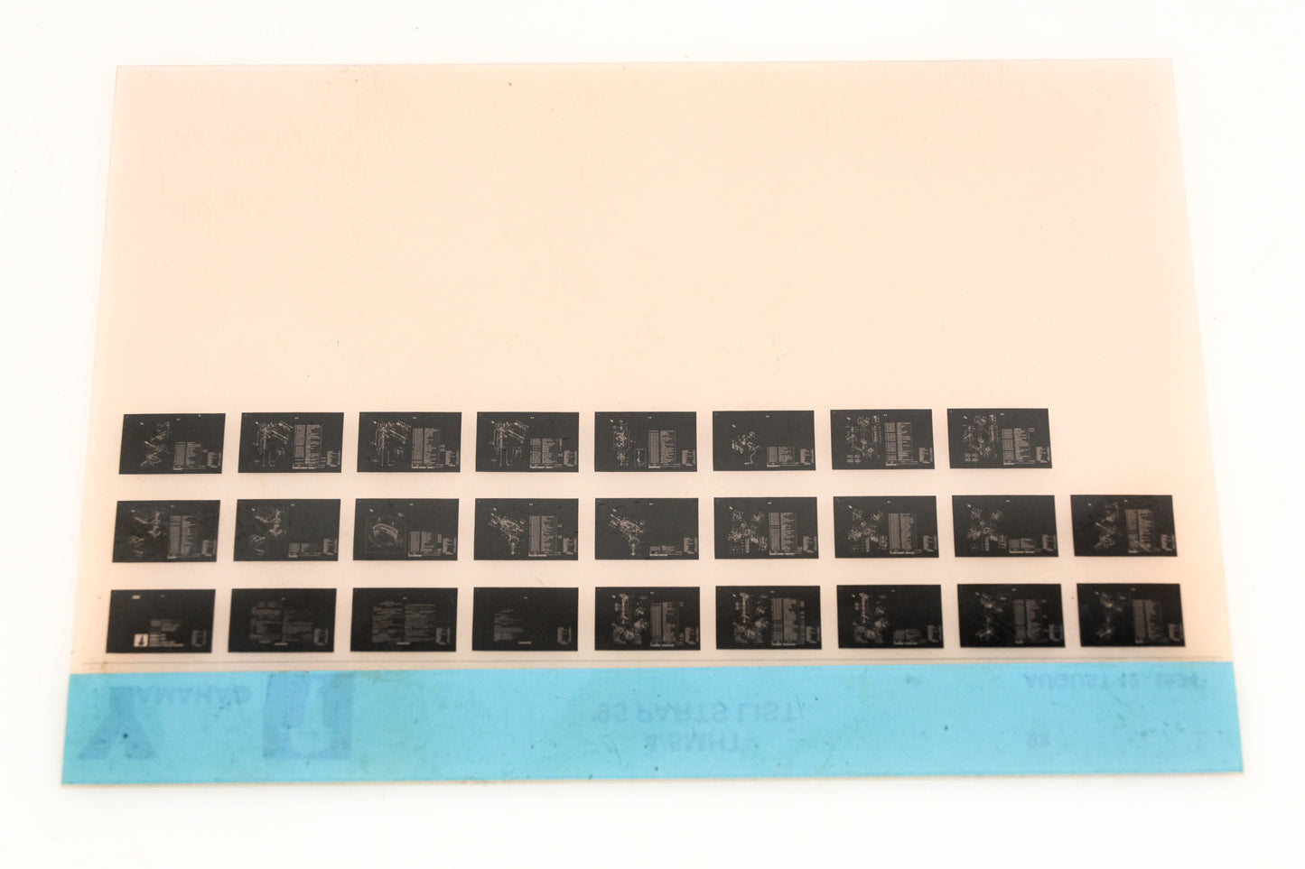OEM Yamaha YN005-81 1995 4/5MHT Parts List Microfiche