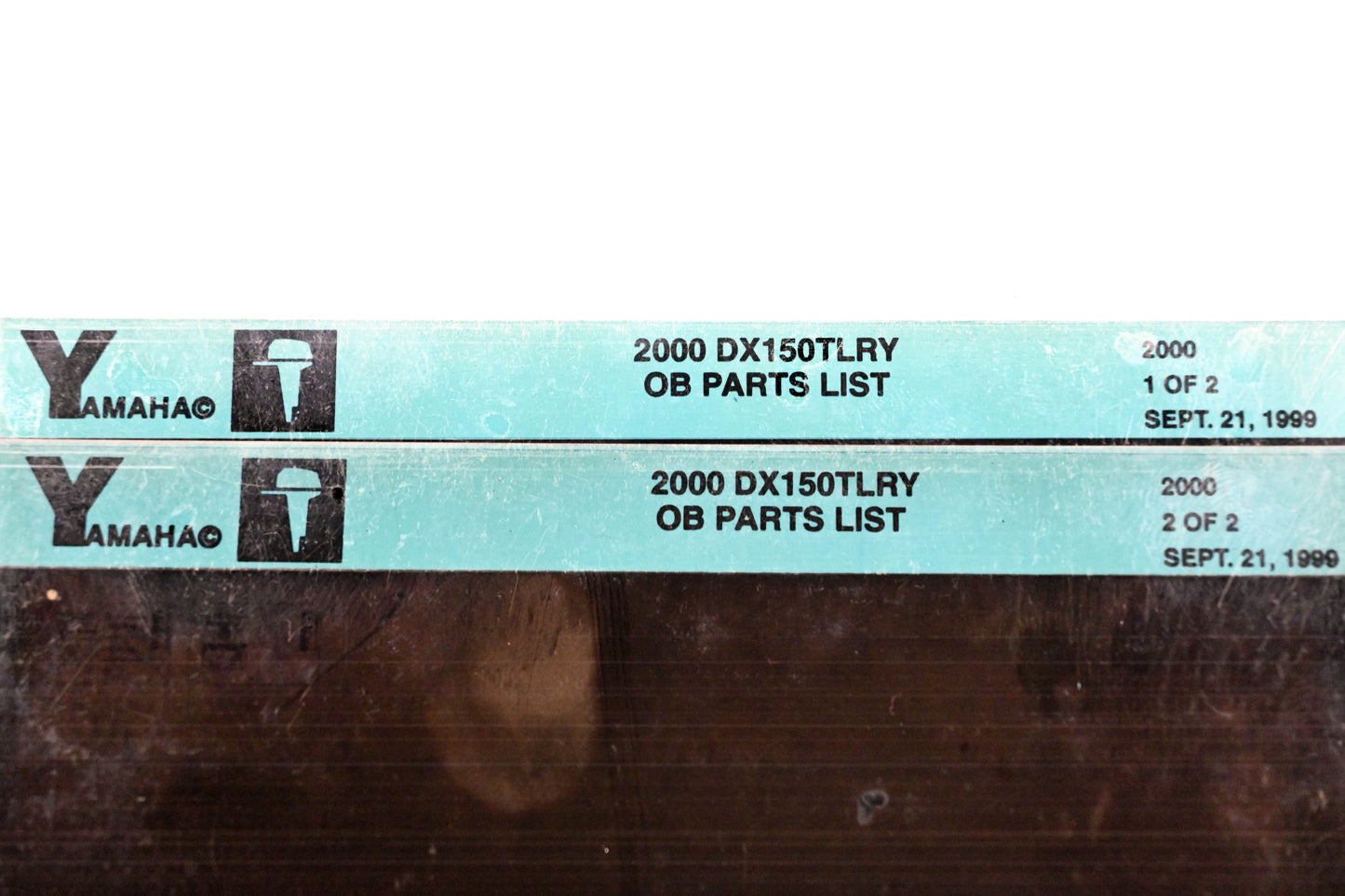 OEM Yamaha YR009-25 2000 DX150TLRY Outboard Parts List Microfiche Lot