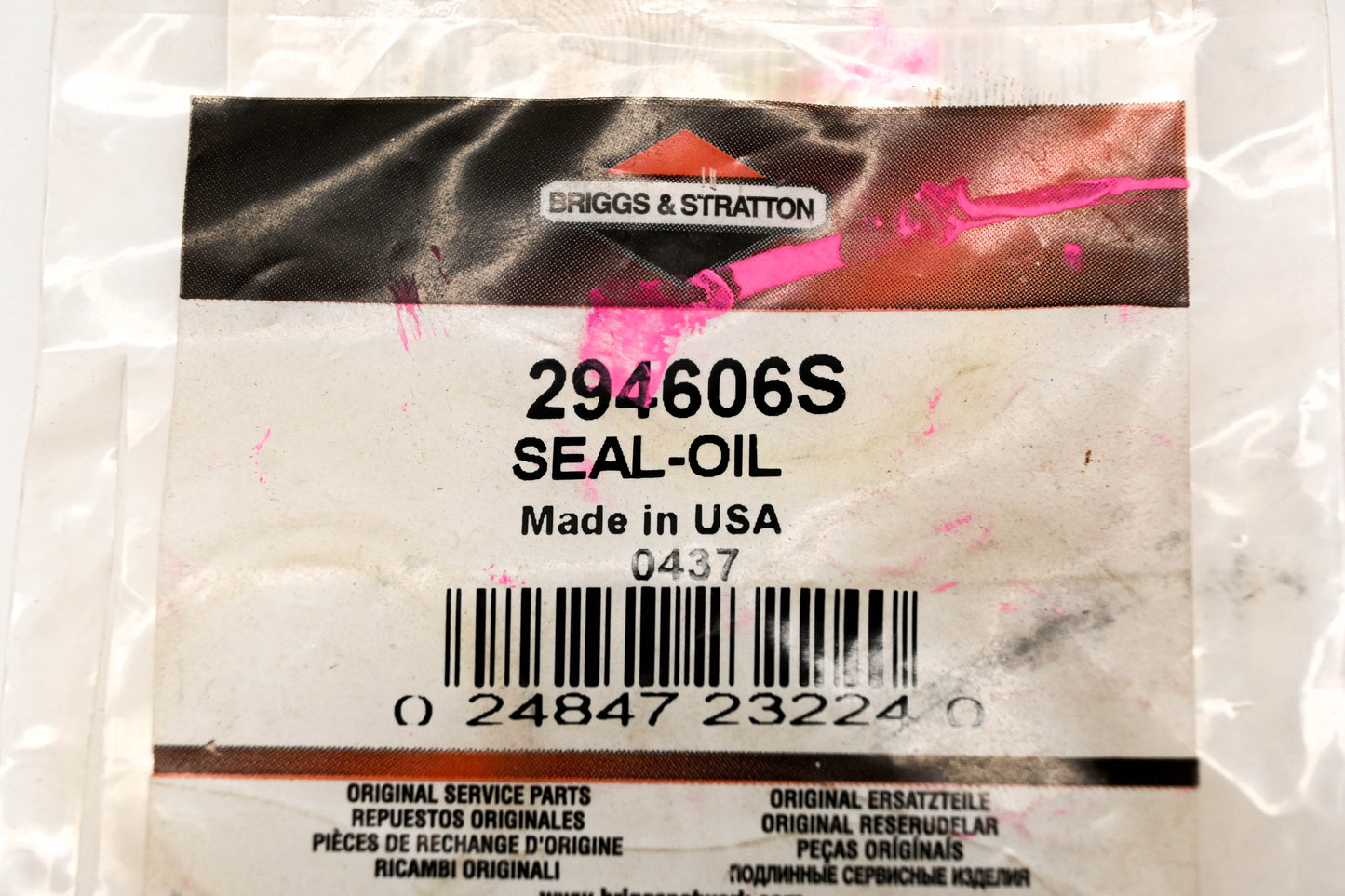 New OEM Briggs & Stratton 294606S Oil Seal NOS