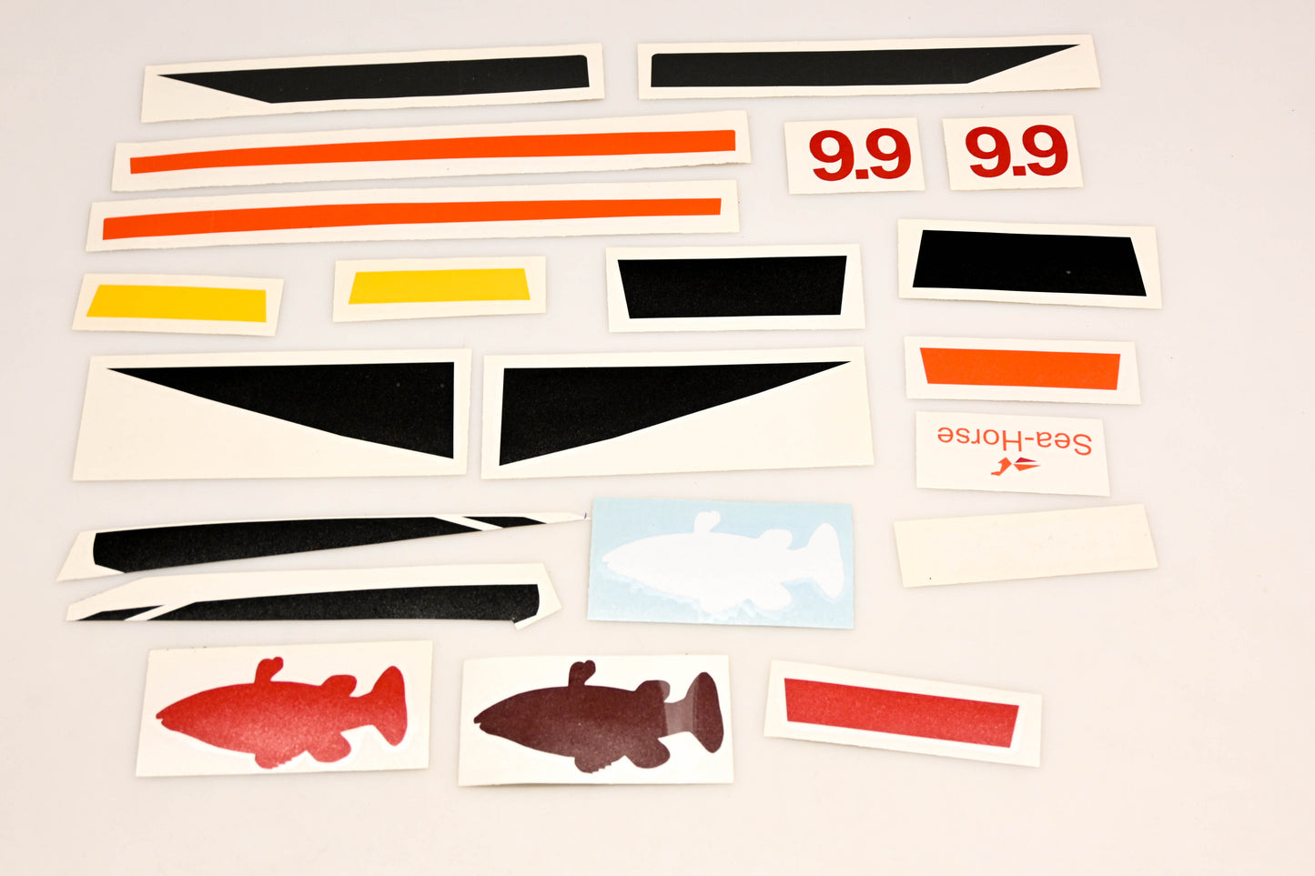 Aftermarket YS012-1 Johnson Sea-Horse 9.9 Hood Decal NOS