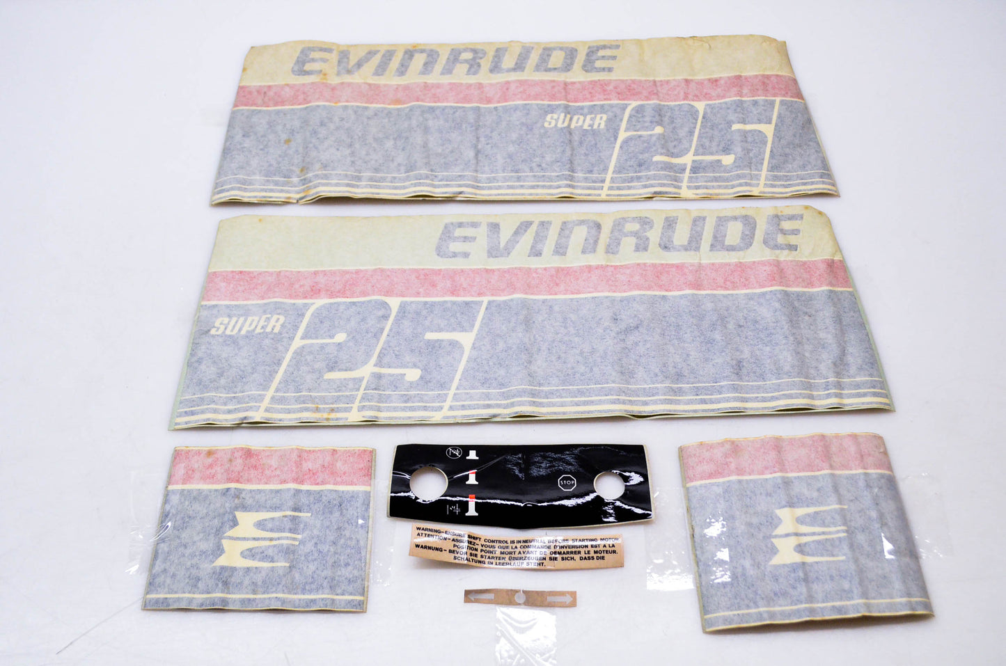 OMC 0282290 Evinrude Decal Kit NOS