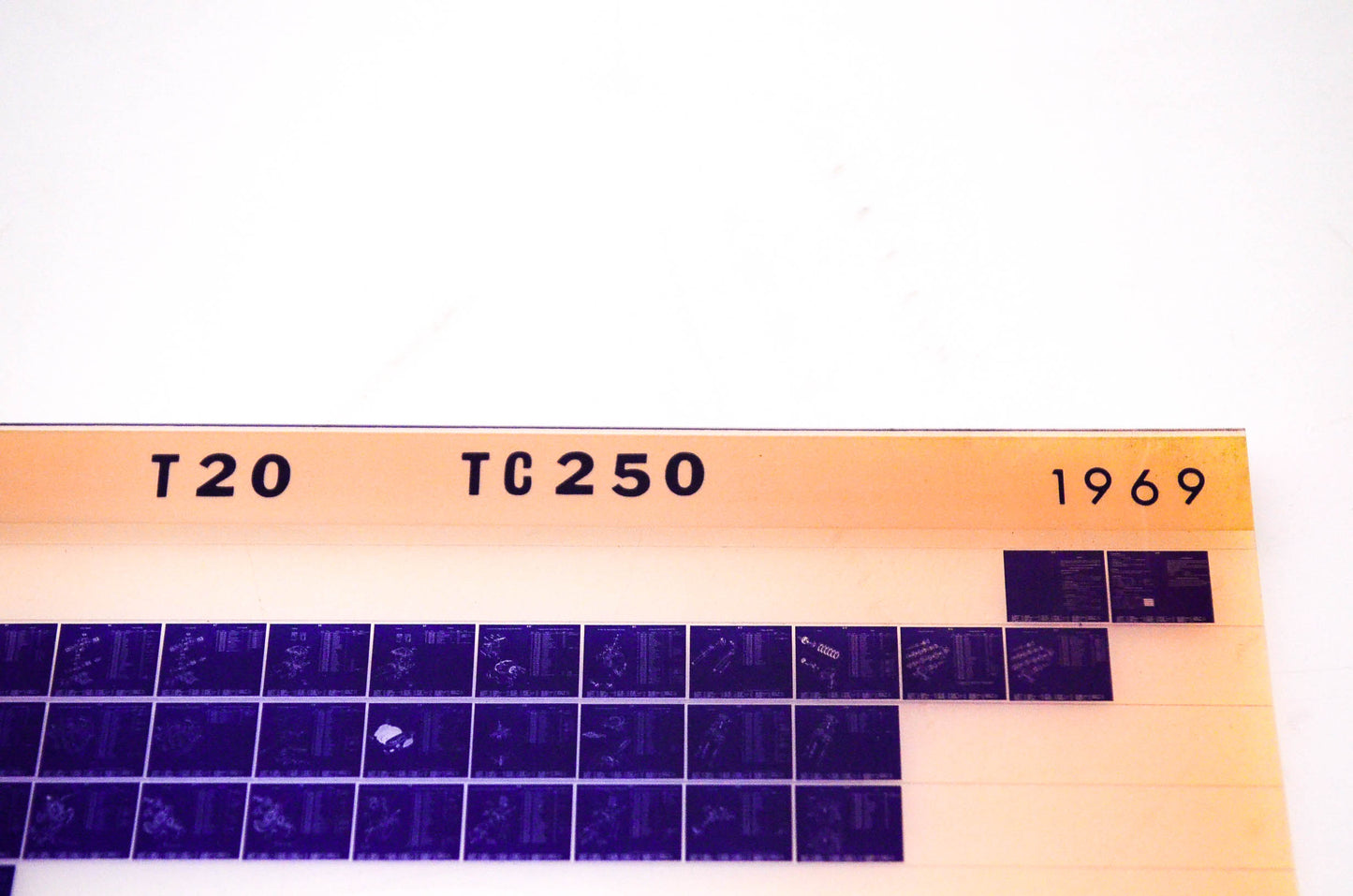 OEM Suzuki T20 TC250 1969 Suzuki T20 TC250 Microfiche