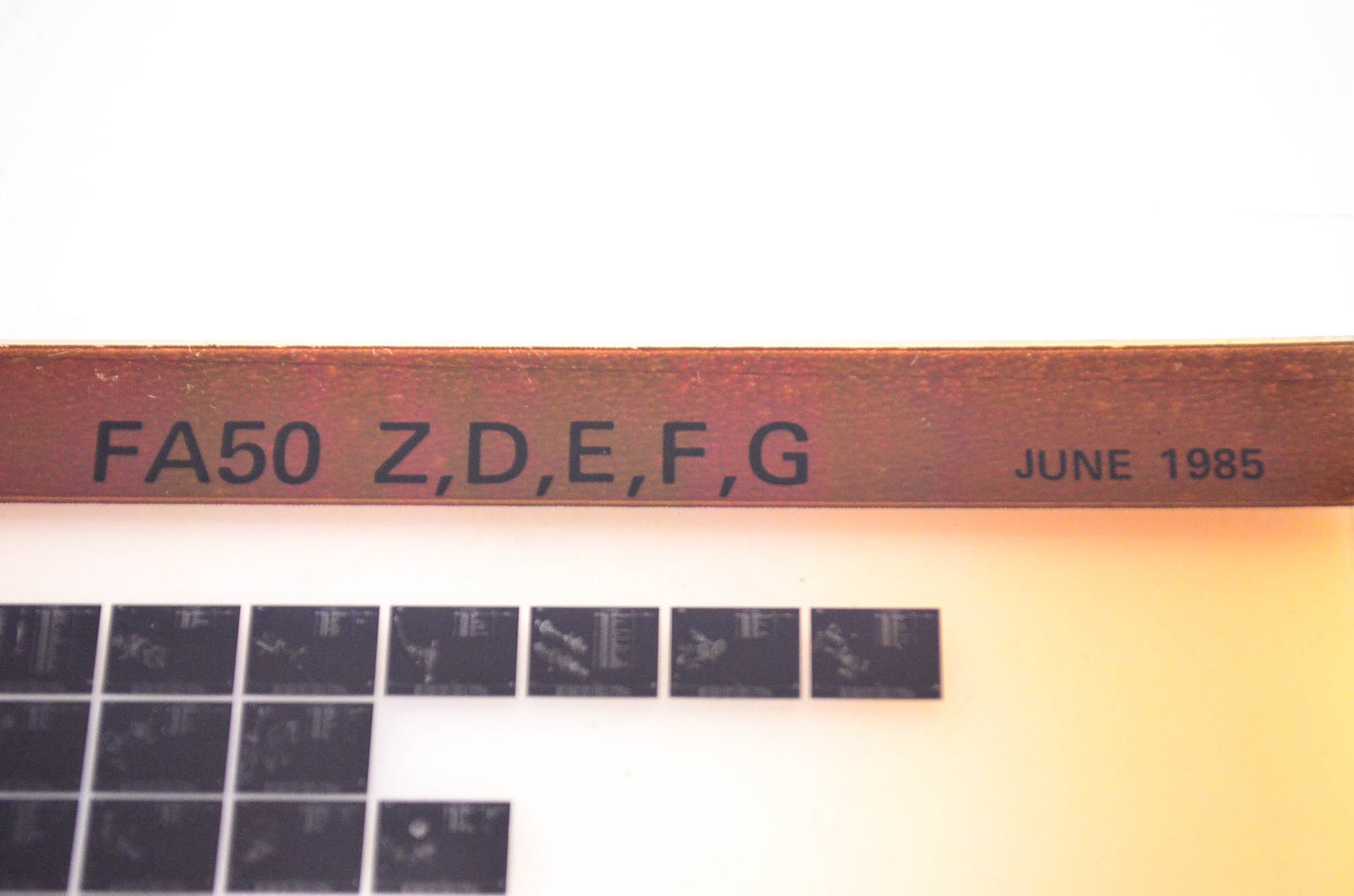 OEM Suzuki FA50 Z,D,E,F,G 1985/June Suzuki Parts Catalog FA50 Z,D,E,F,G Microfiche