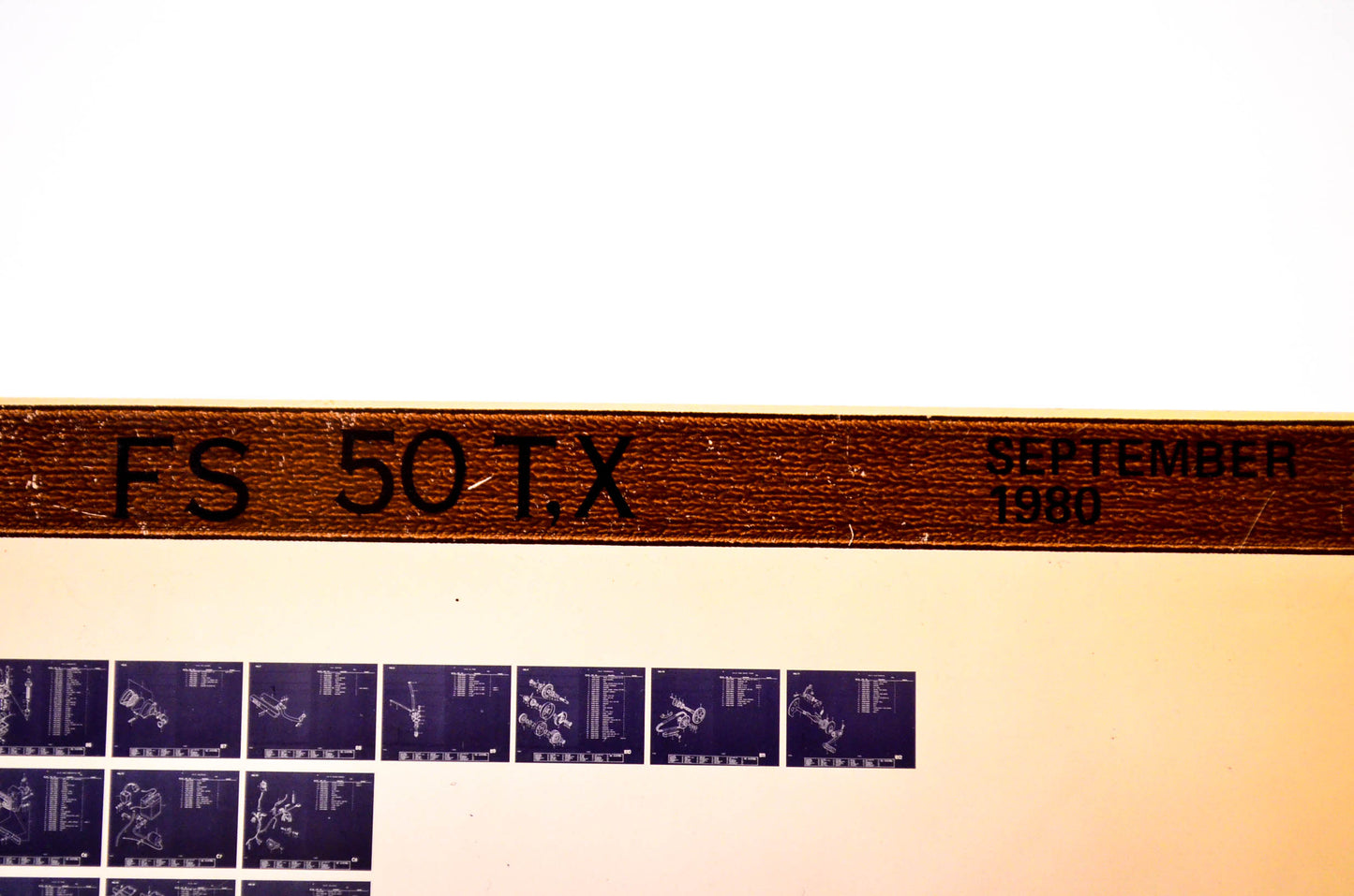 OEM Suzuki FS 50T,X 1980/September Suzuki Parts Catalog FS 50T,X Microfiche