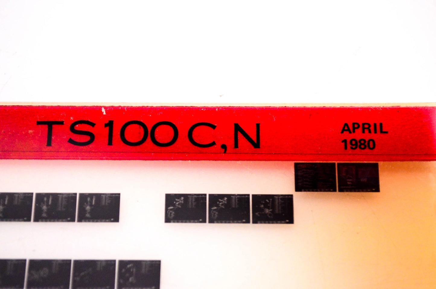 OEM Suzuki TS100C,N 1980/April Suzuki Parts Catalog TS100C,N Microfiche