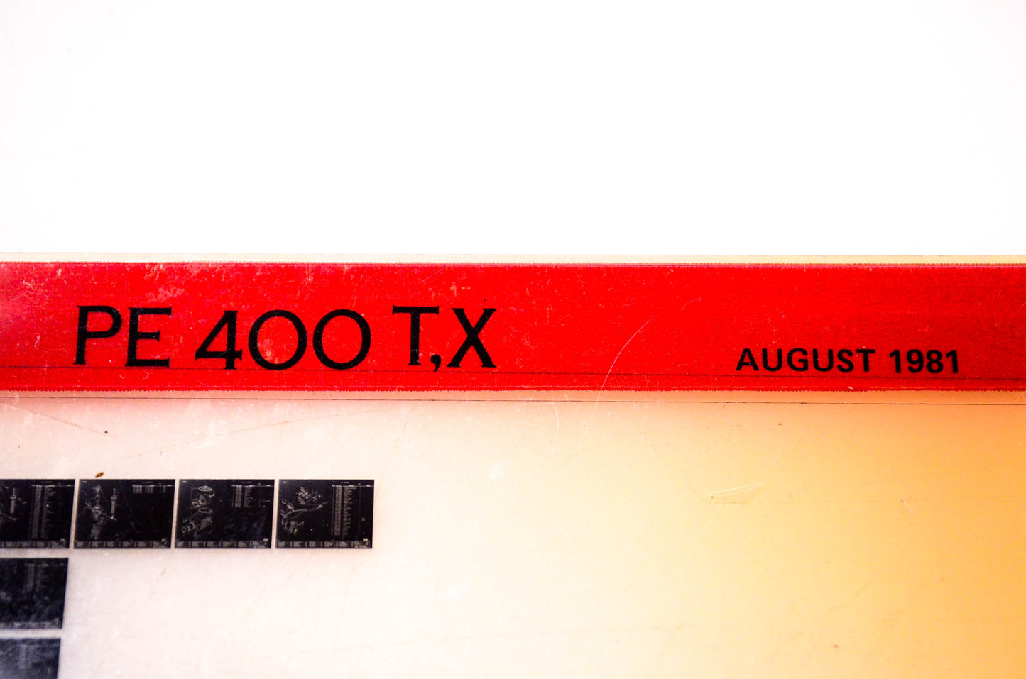 OEM Suzuki PE 400 T,X 1981/August Suzuki Parts Catalog PE 400 T,X Microfiche