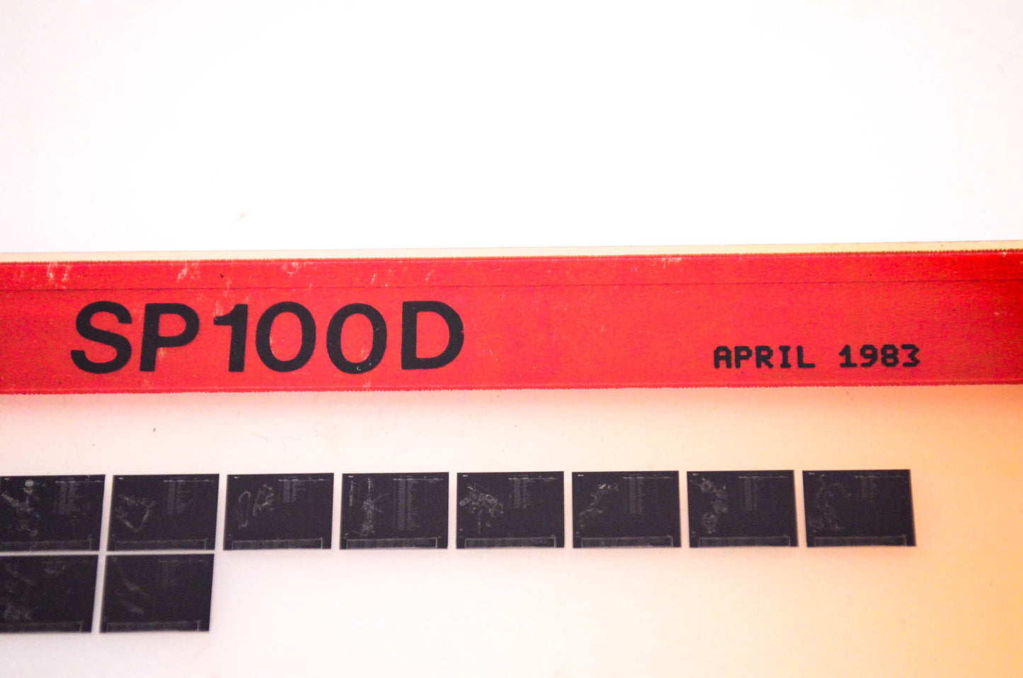 OEM Suzuki SP100D 1983/April Suzuki Parts Catalog SP100D Microfiche