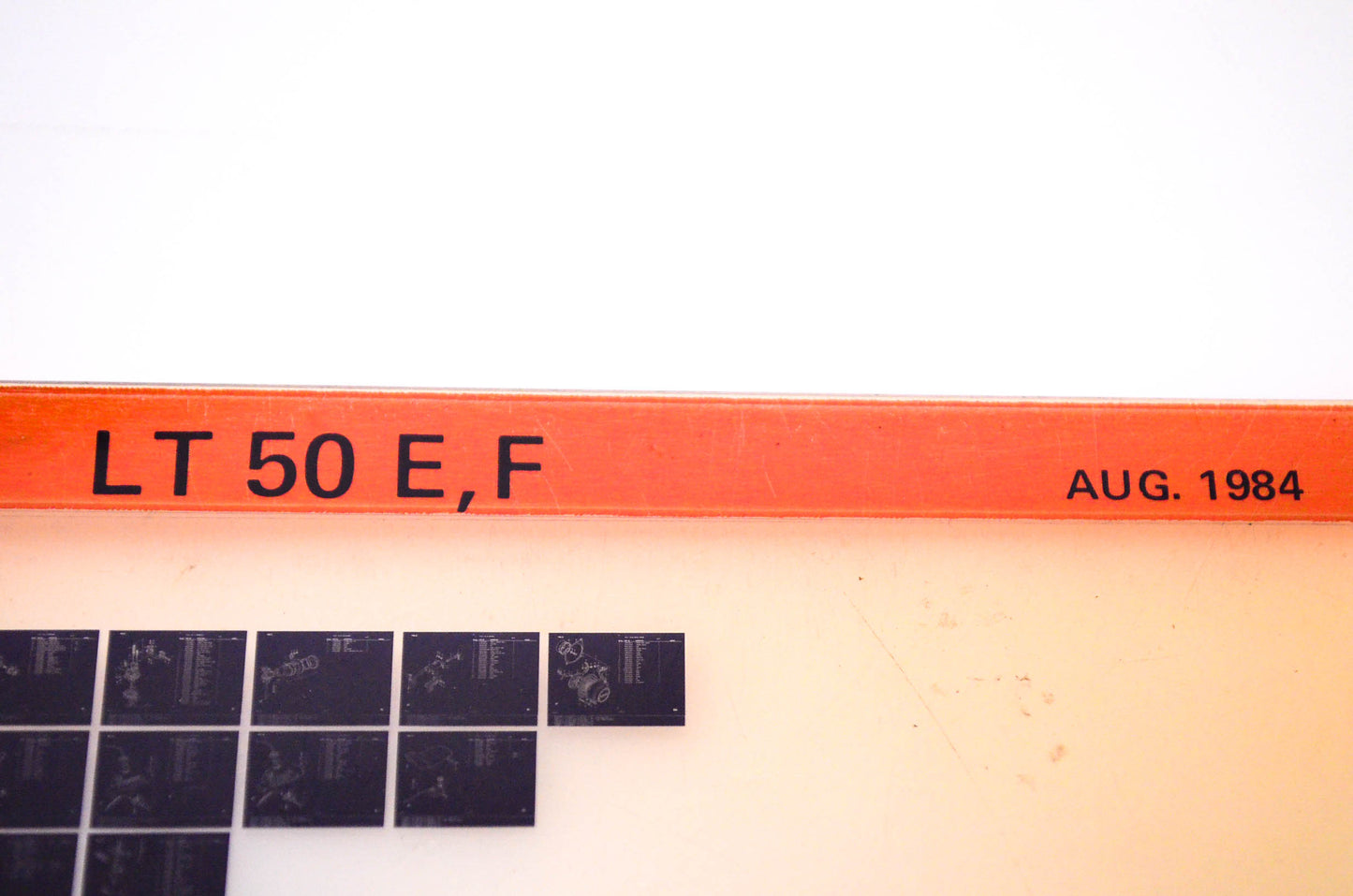OEM Suzuki LT 50 E,F 1984/August Suzuki Parts Catalog LT 50 E,F Microfiche