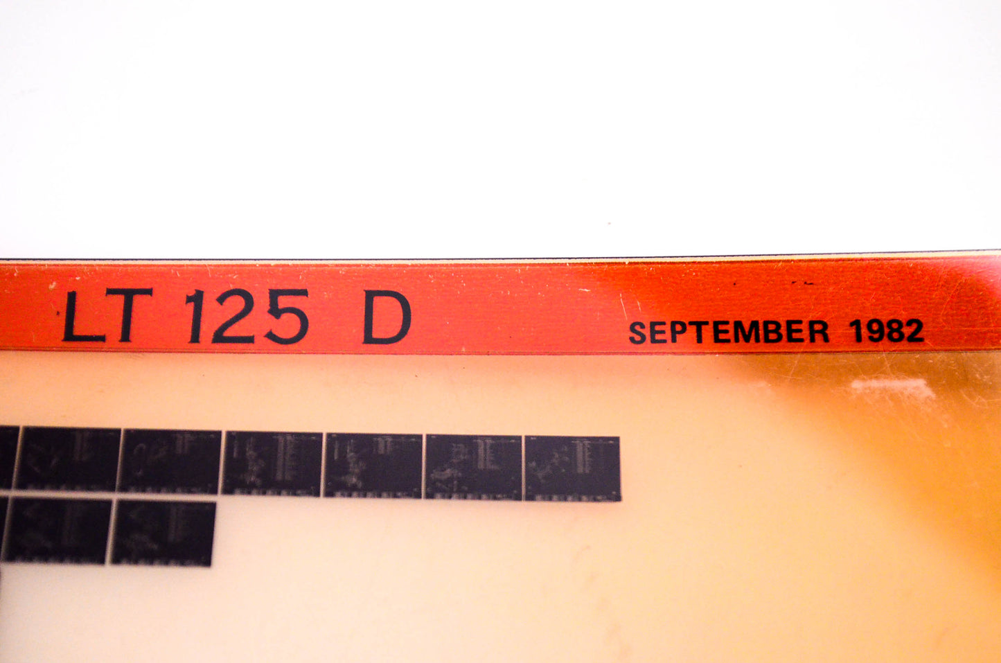 OEM Suzuki LT 125 D 1982/September Suzuki Parts Catalog LT 125 D Microfiche