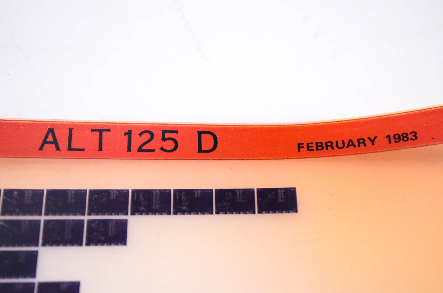OEM Suzuki ALT 125 D 1983/February Parts Catalog Microfiche