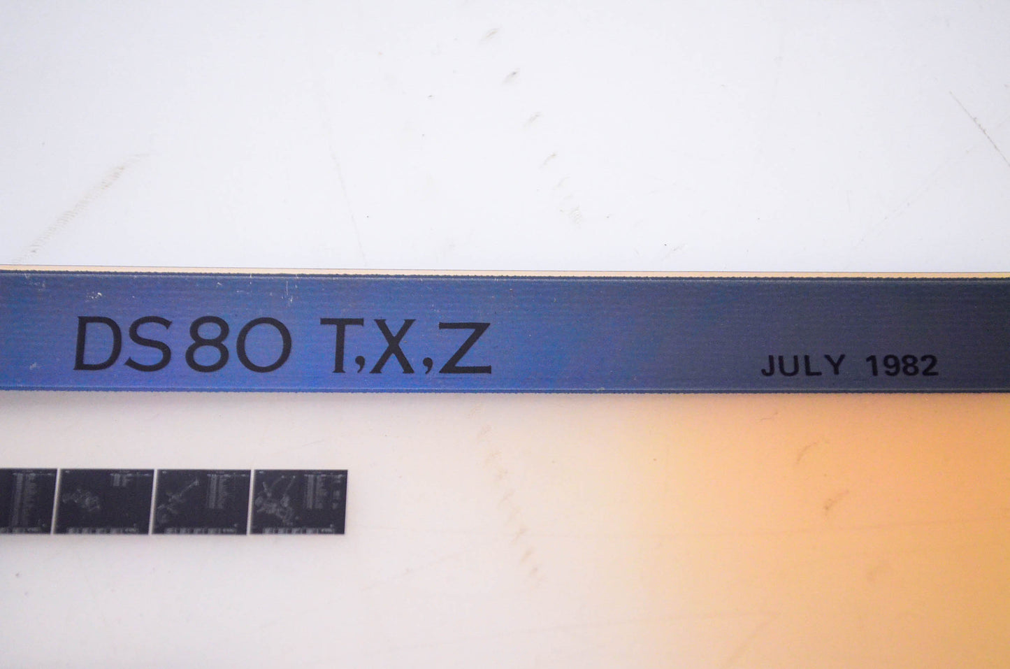 OEM Suzuki DS80 T,X,Z 1982/July Parts Catalog Microfiche