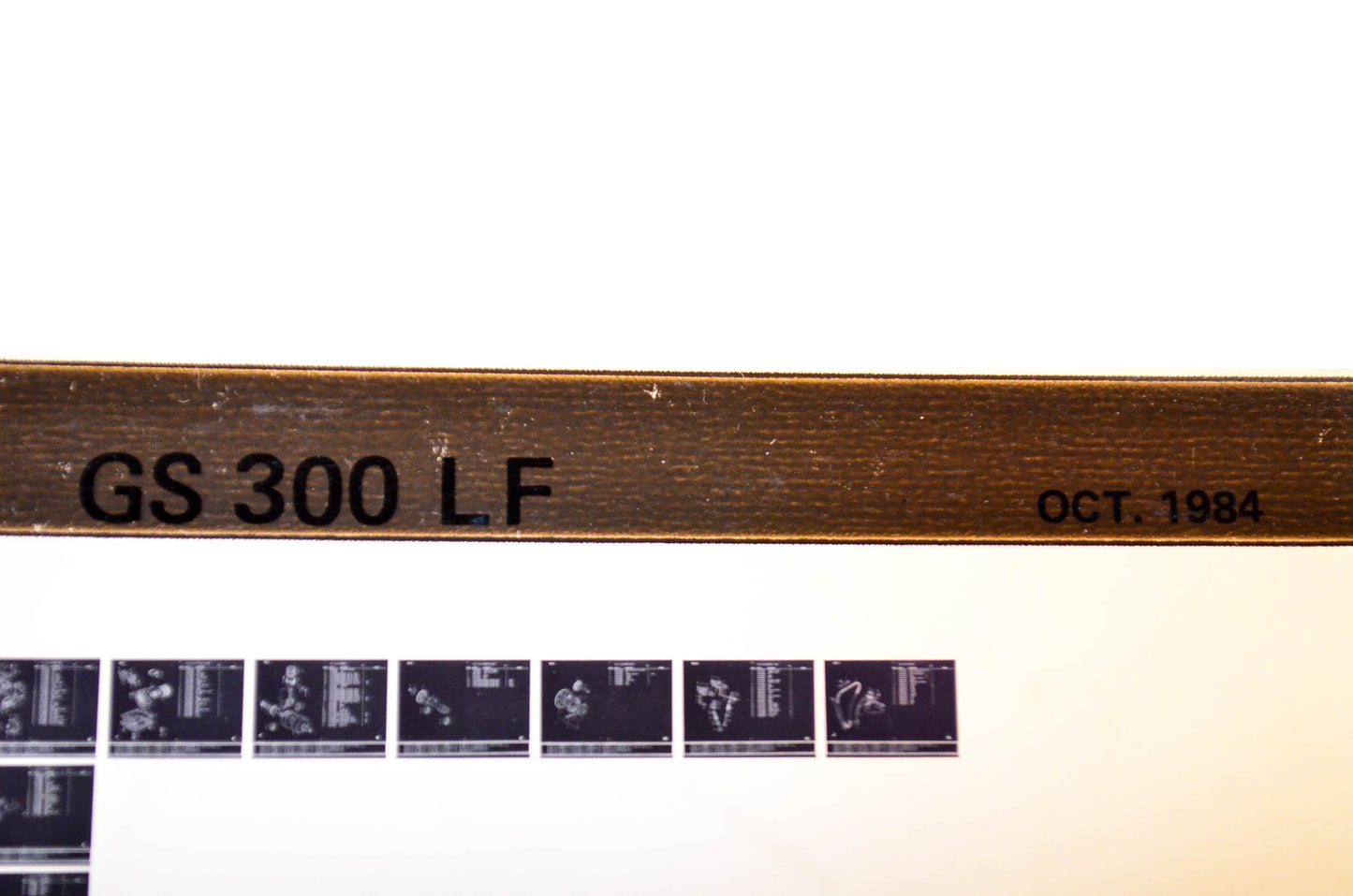 OEM Suzuki GS 300 LF 1984/October Parts Catalog Microfiche