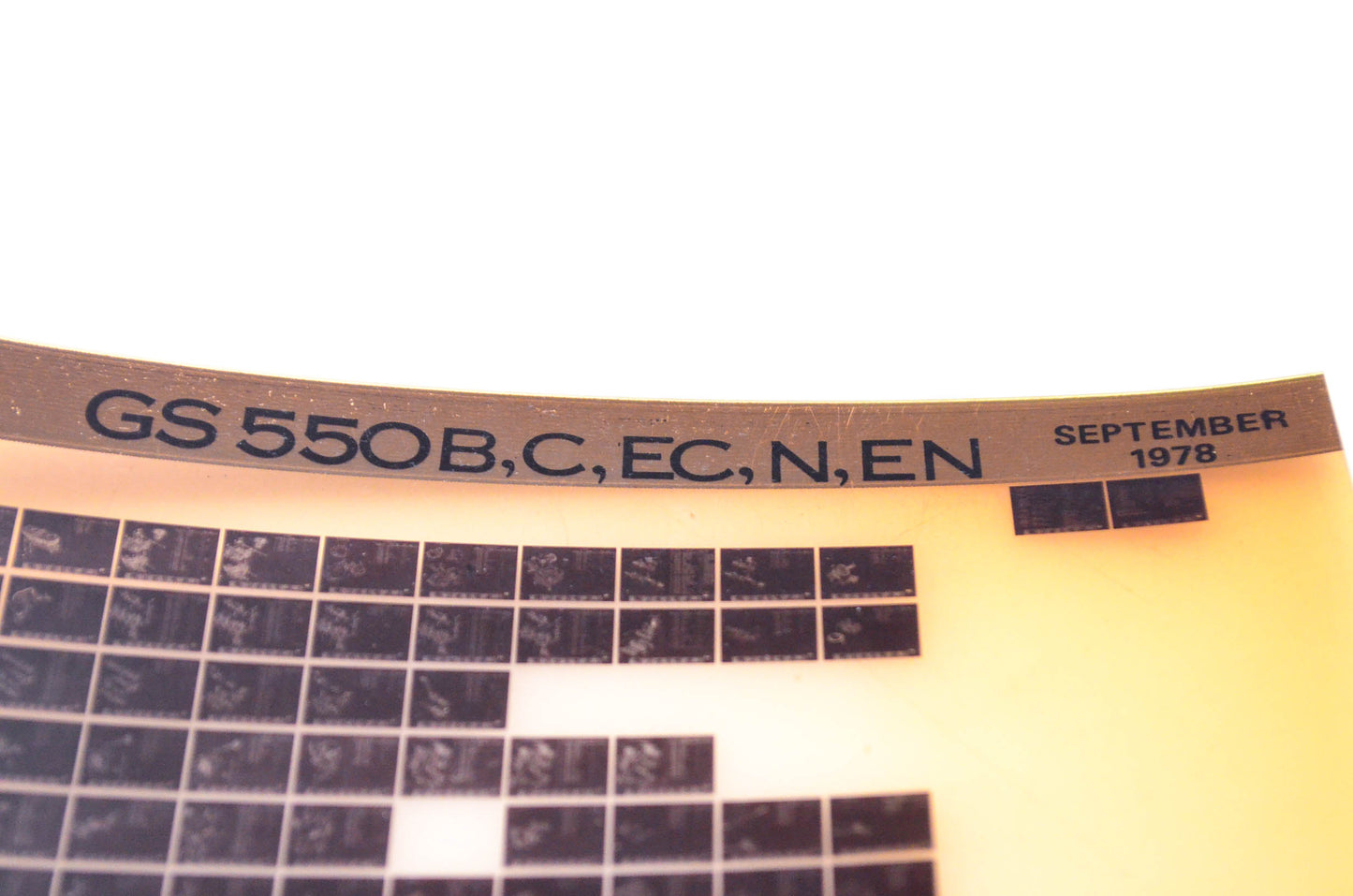 OEM Suzuki GS 550B,C,EC,N,EN 1978/September Microfiche