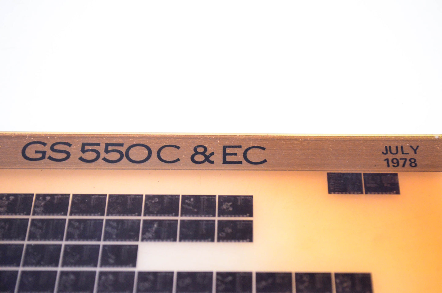 OEM Suzuki GS 550C & EC 1978/July Microfiche