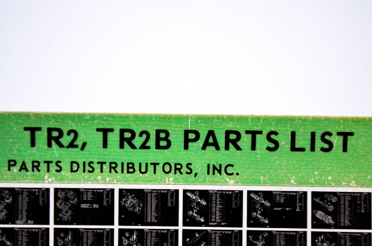 OEM Yamaha TR2, TR2B 1975/June 1 Parts List Microfiche