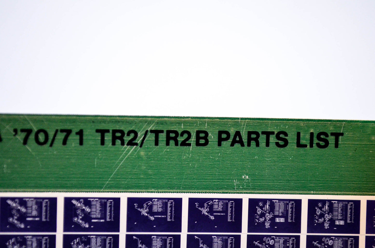 OEM Yamaha TR2/TR2B 1985/April 19 '70/'71 Parts List Microfiche