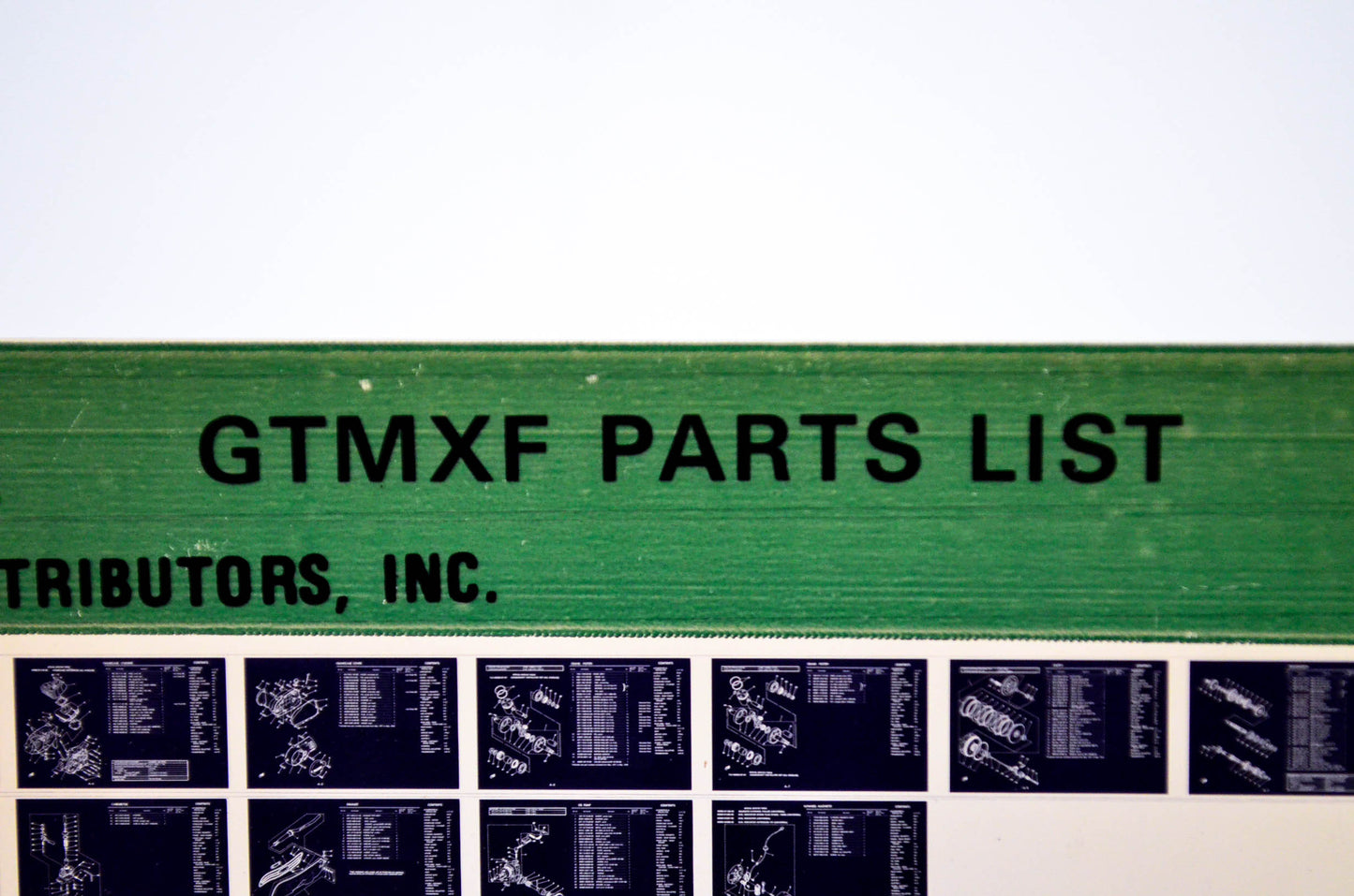 OEM Yamaha GTMXF 1979/April 5 '79 Parts List Microfiche