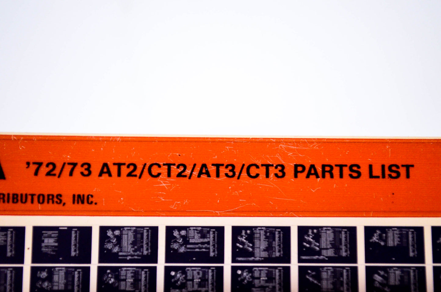 OEM Yamaha AT2/CT2/AT3/CT3 1984/May 25 '72/'73 Parts List Microfiche