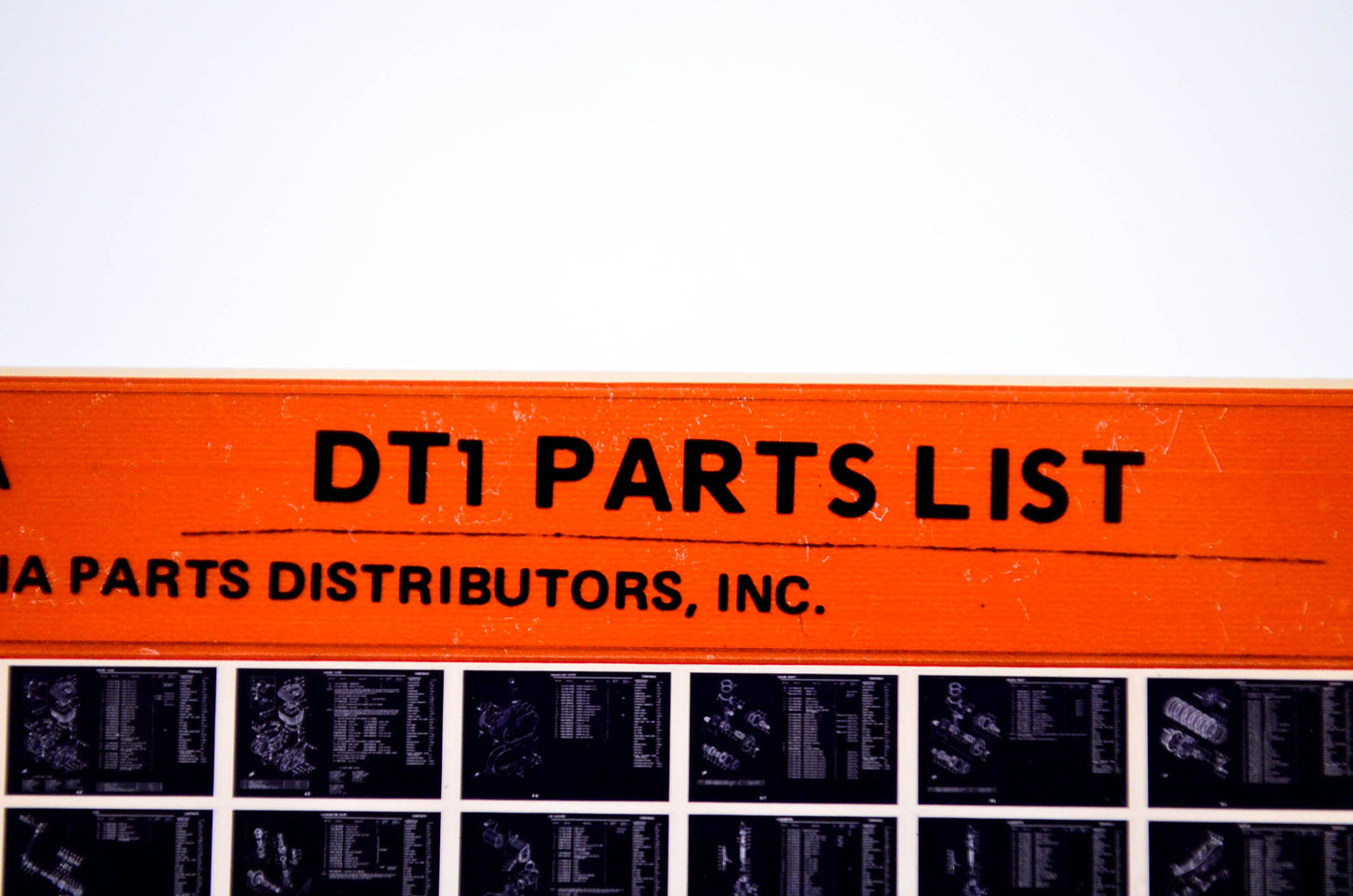 OEM Yamaha DT1 1977/May 23 '68 Parts List Microfiche