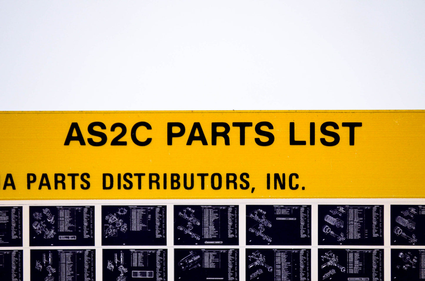 OEM Yamaha AS2C 1978/October 31 '69 Parts List Microfiche
