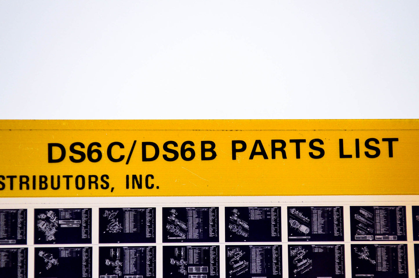 OEM Yamaha DS6 C/ DS6B 1979/February 2 '69 - '70 Parts List Microfiche