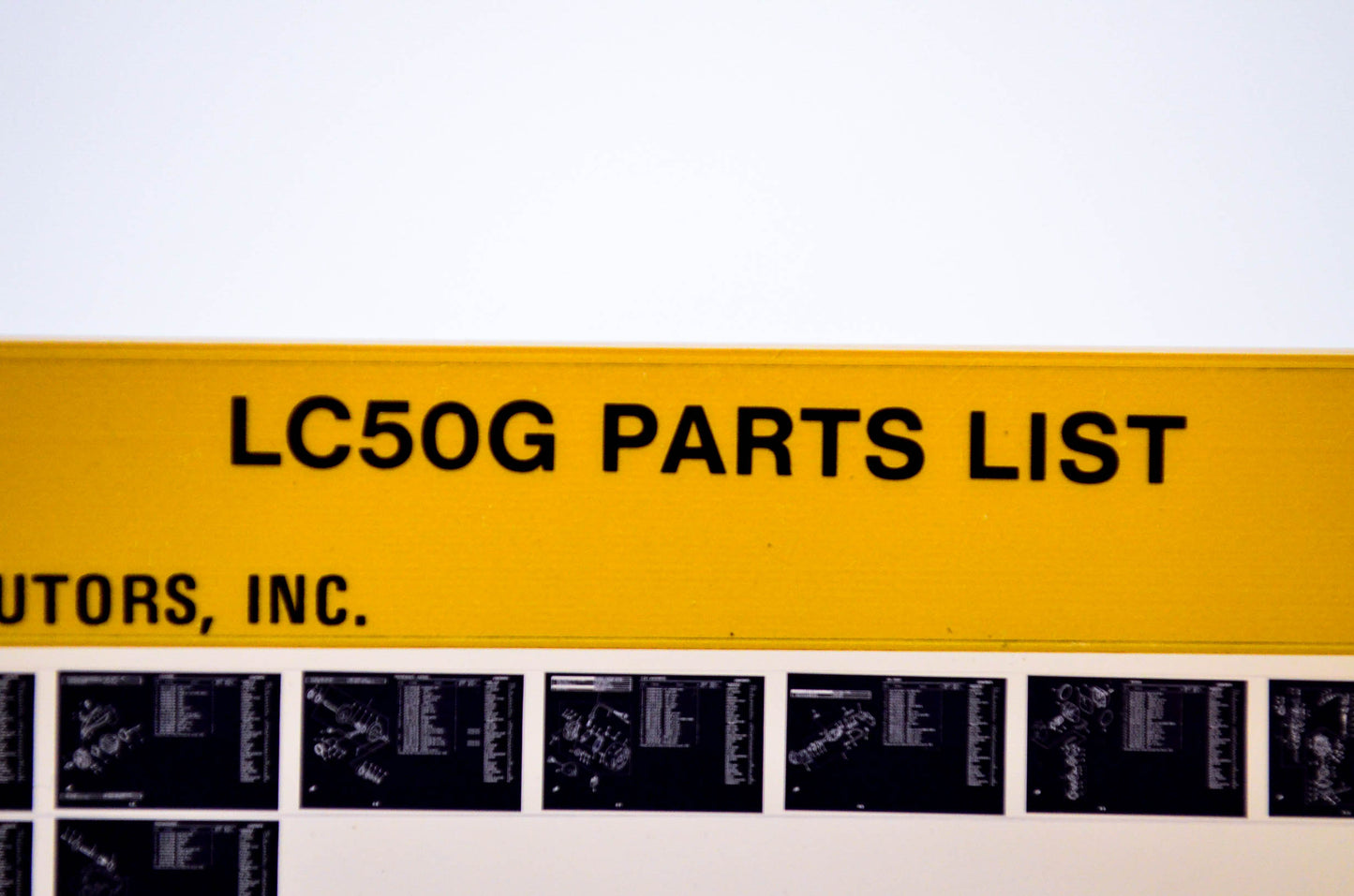 OEM Yamaha LC50G 1980/January 25 '80 Parts List Microfiche