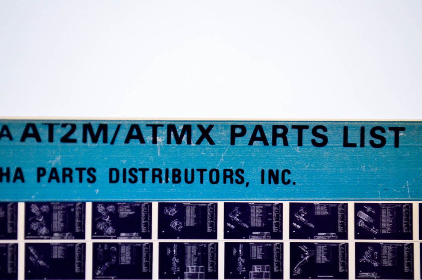 OEM Yamaha AT2M/ATMX 1978/November 30 '72 - '73 Parts List Microfiche
