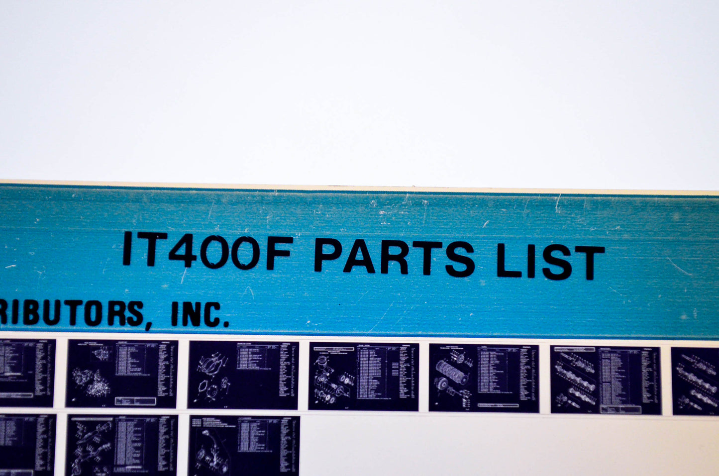 OEM Yamaha IT400F 1979/April 27 '79 Parts List Microfiche