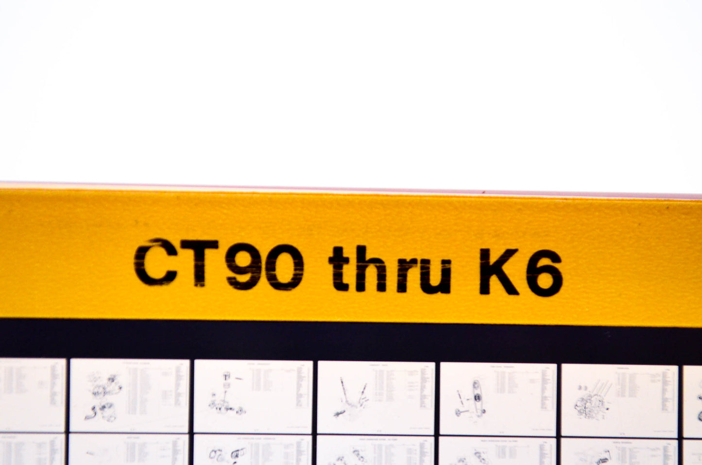 OEM Honda CT90 - K6 1979/August '79 Parts Catalog Microfiche