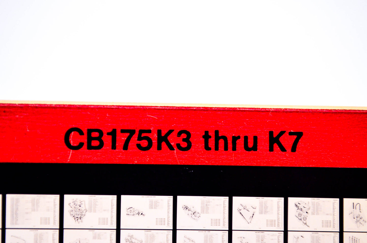 OEM Honda CB175K3 - K7 1978/June '78 Parts Catalog Microfiche