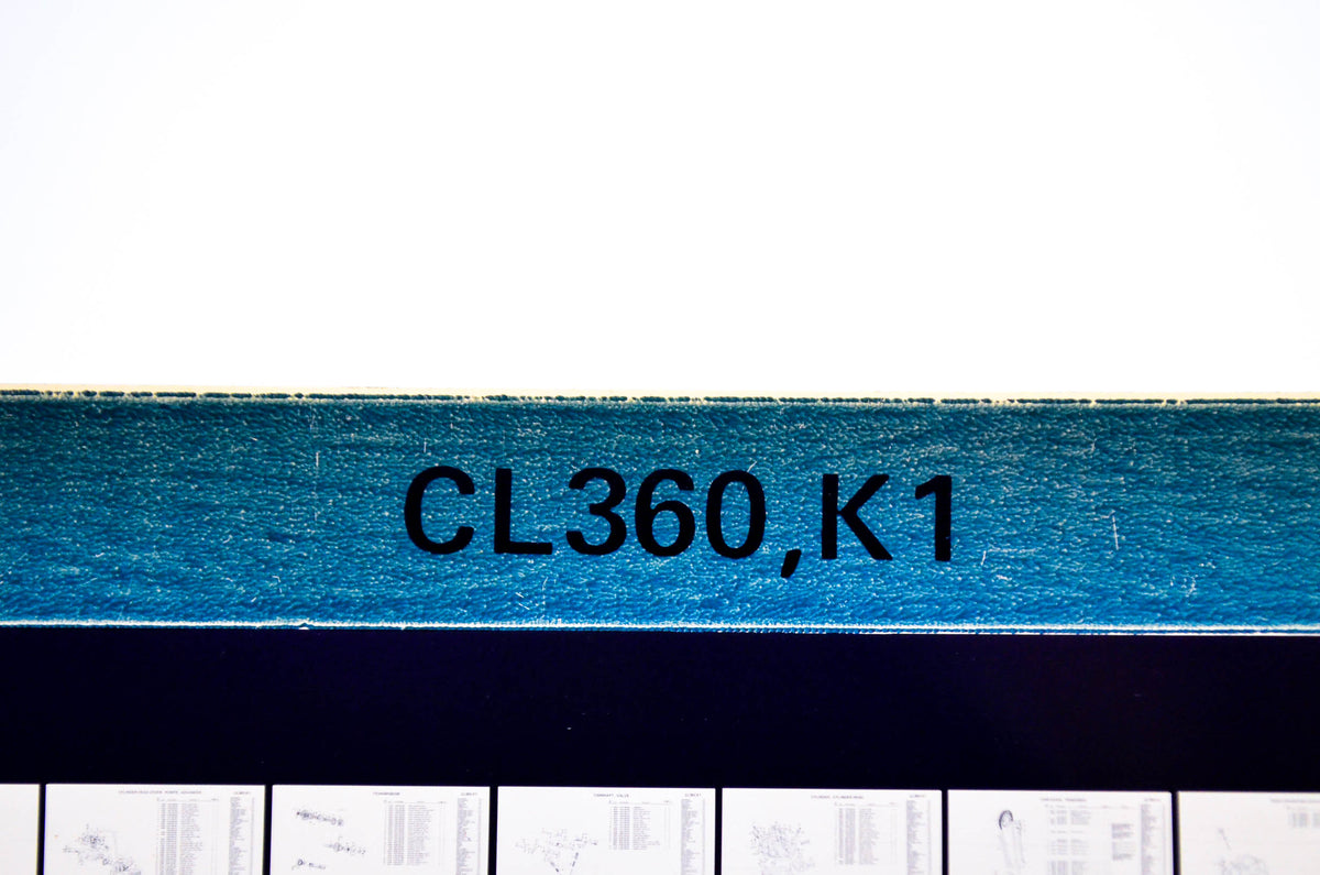 OEM Honda CL360,K1 1980/January '80 Parts Catalog Microfiche