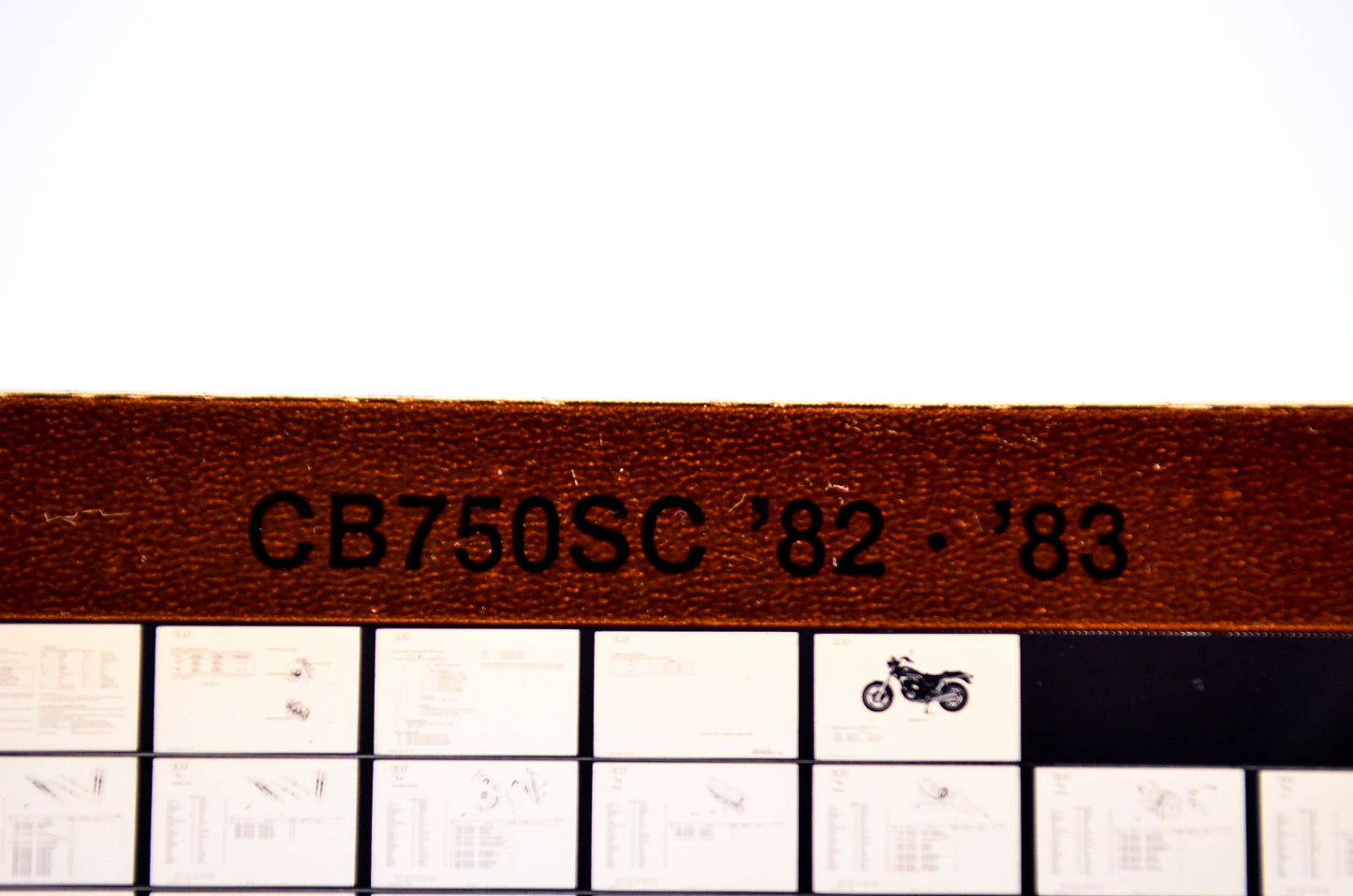 OEM Honda CB750SC 1984/October '82 - '83 Parts Catalog Microfiche