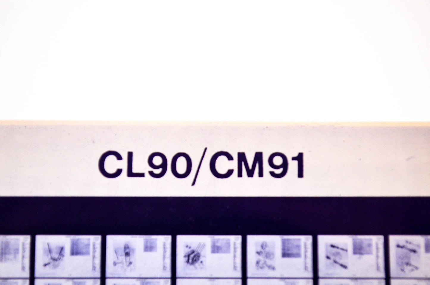 OEM Honda CL90/CM91 1978/June '78 Parts Catalog Microfiche