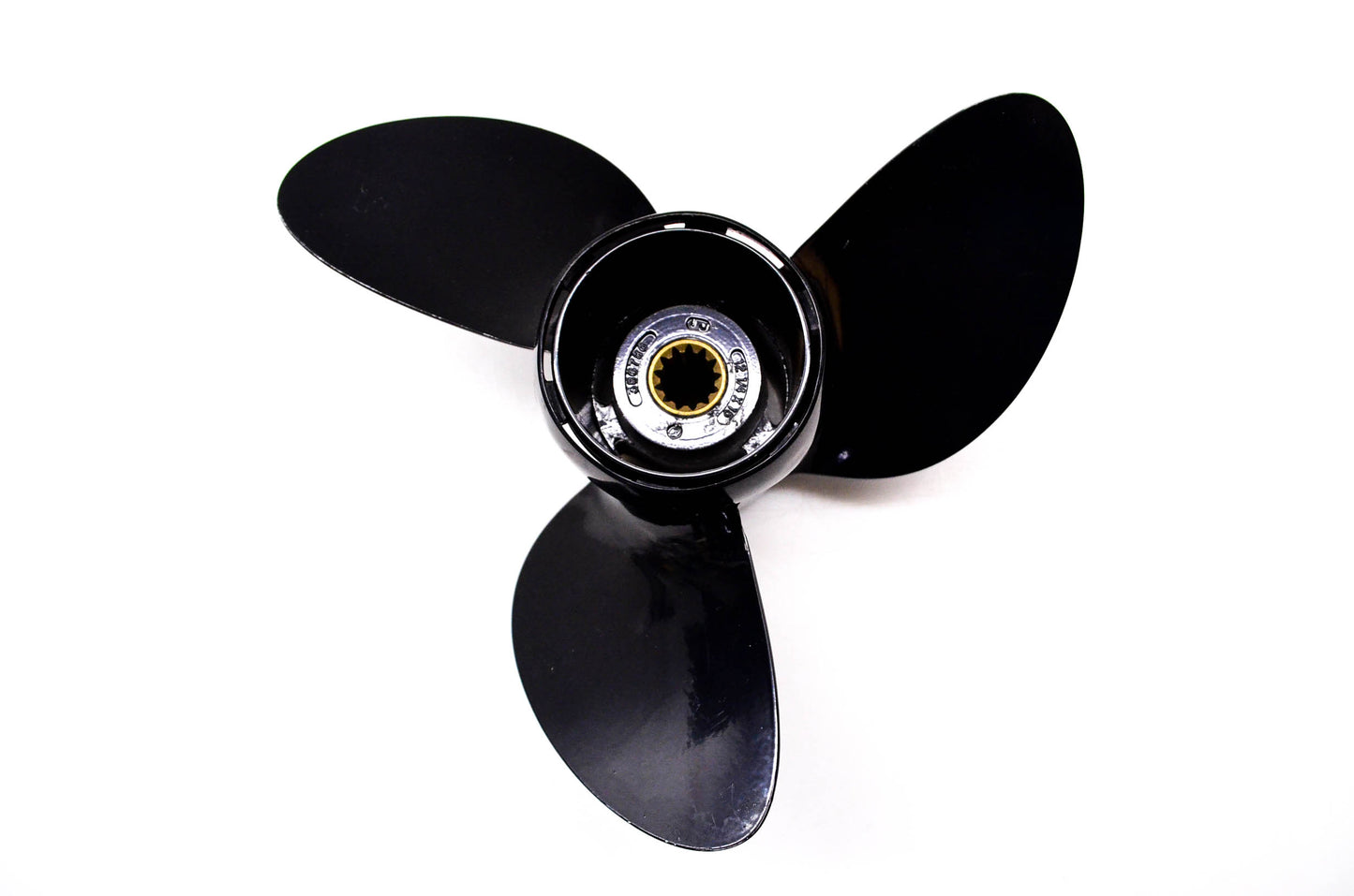 OMC 386786 Aluminum Propeller 12 1/4" X 15P, 13 Spline NOS